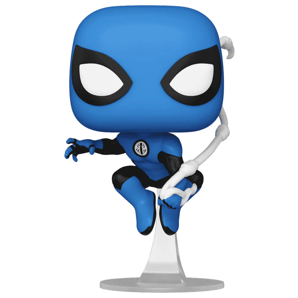 Marvel Pop! Fantastic Four vinylová figurka Spider-Man modrý oblek speciální edice 10 cm fotografii produktu