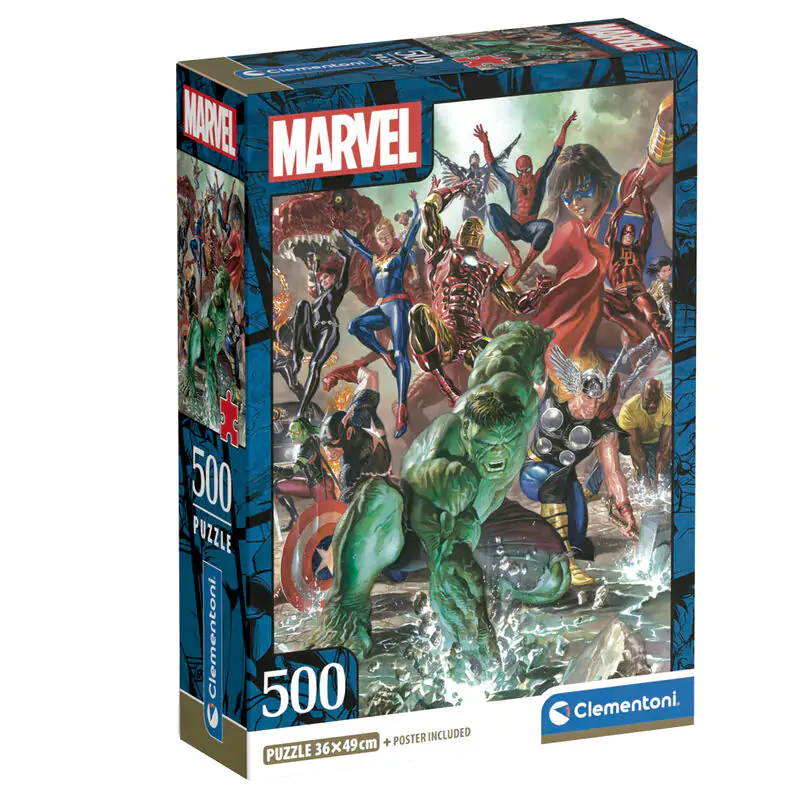 Marvel puzzle 500 dílků fotografii produktu