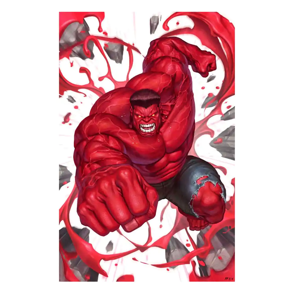Marvel Red Hulk #1 Art Print Red Hulk 61 x 41 cm - bez rámu fotografii produktu