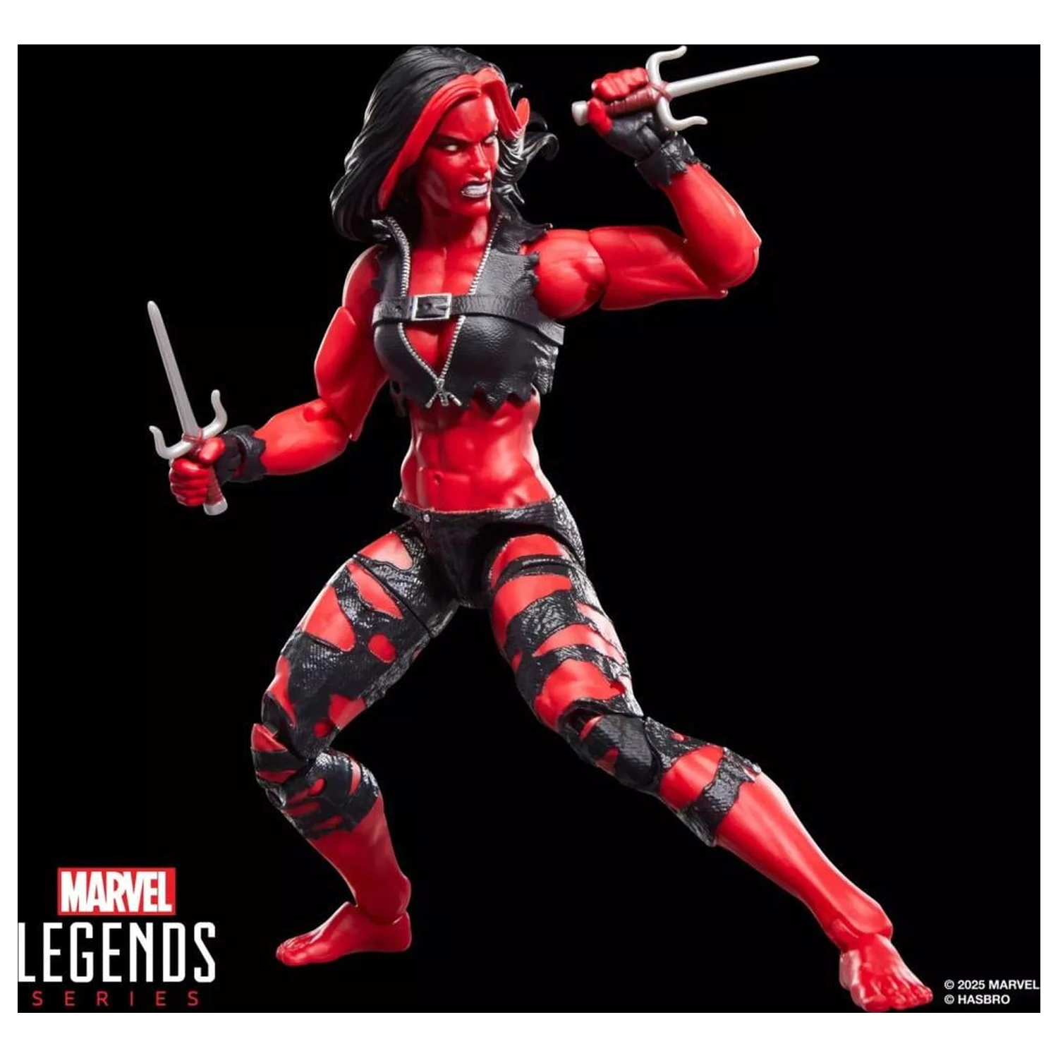 Marvel Red She-Hulk Figure Legends Series 15 cm figurka fotografii produktu