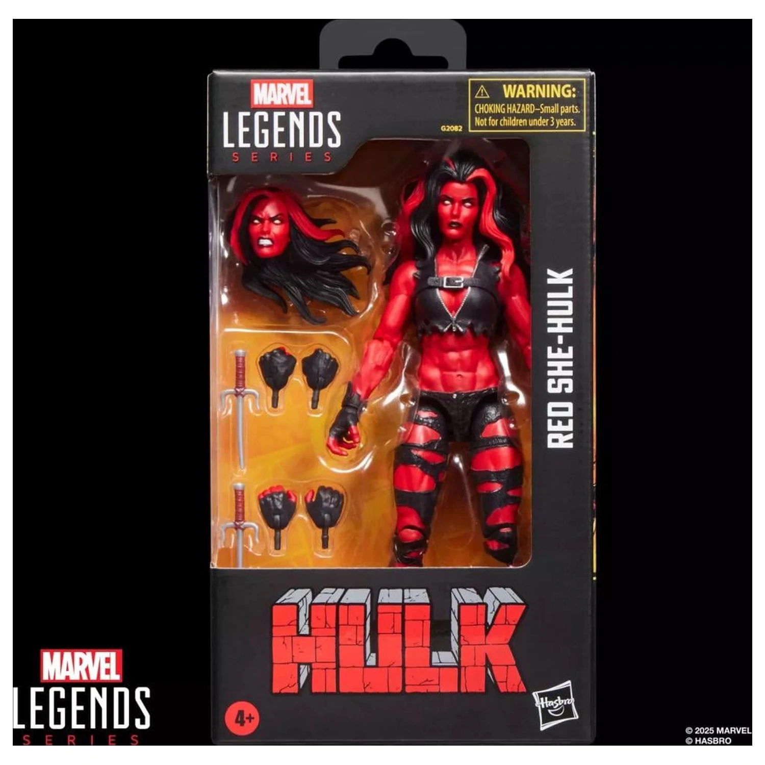 Marvel Red She-Hulk Figure Legends Series 15 cm figurka fotografii produktu