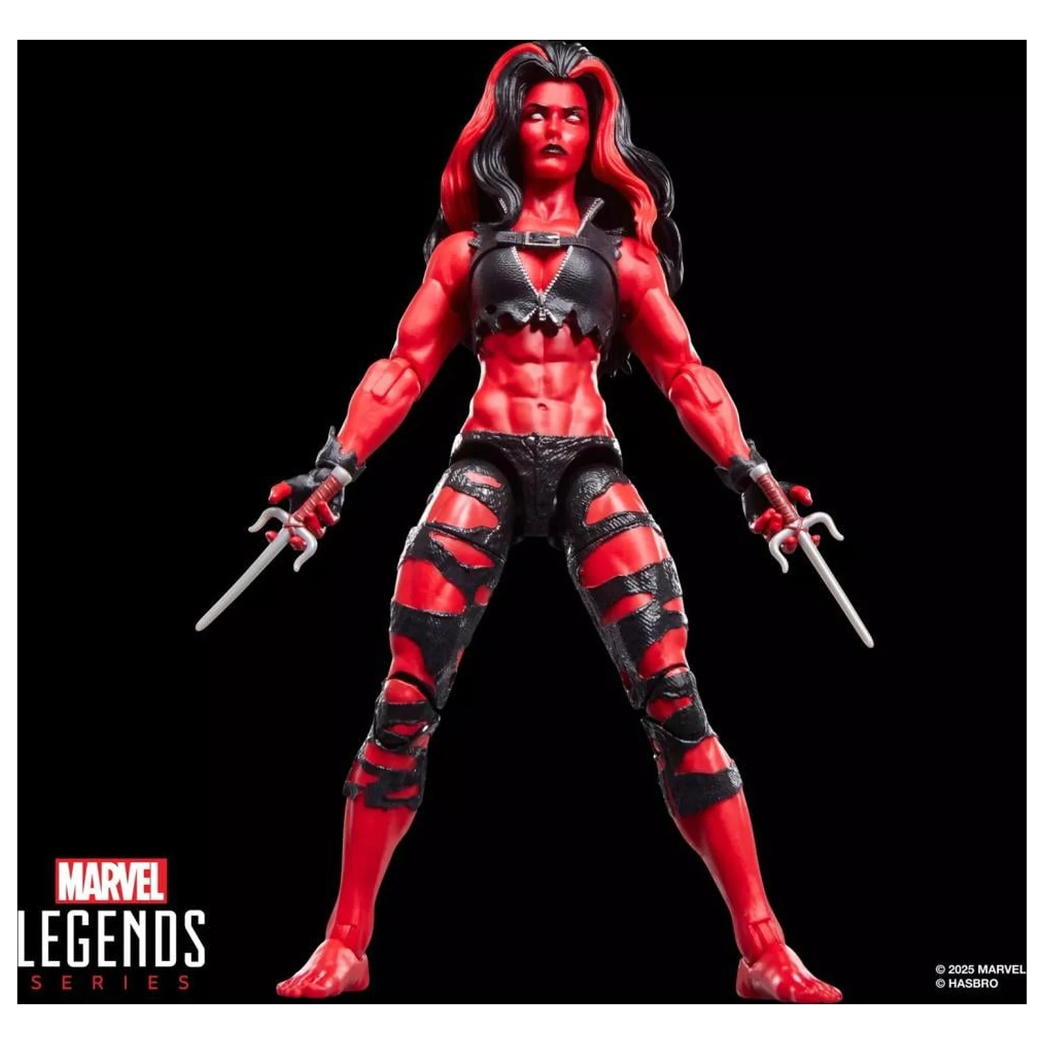 Marvel Red She-Hulk Figure Legends Series 15 cm figurka fotografii produktu