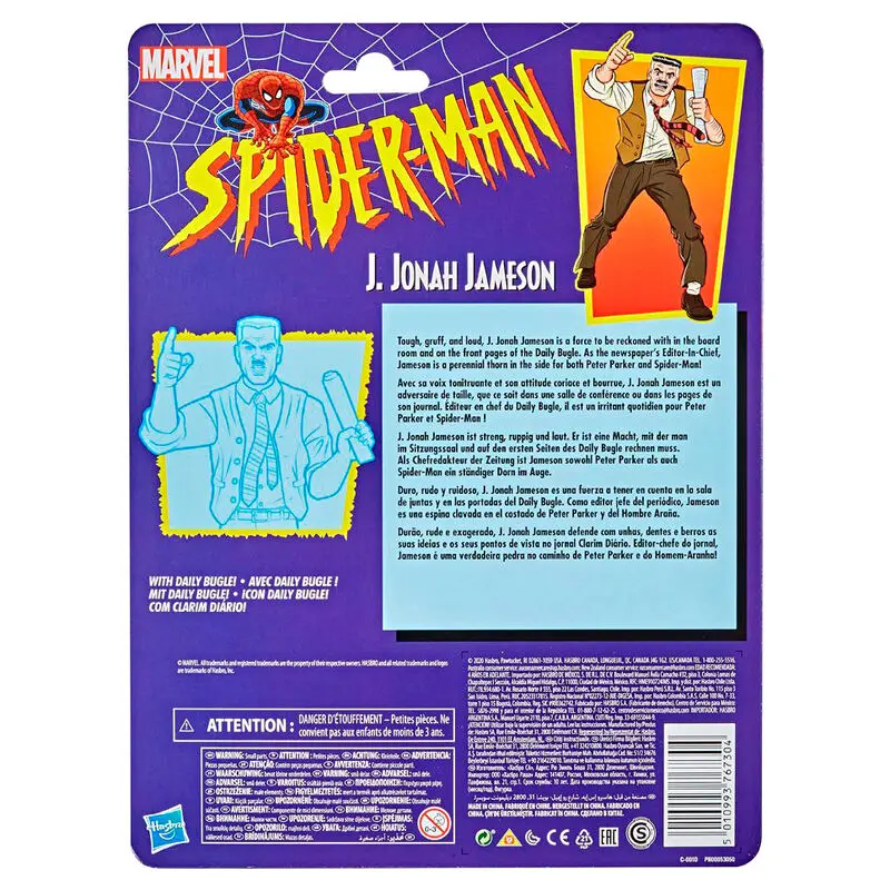 Marvel Retro Collection Spiderman J. Jonah Jameson figurka 15cm fotografii produktu