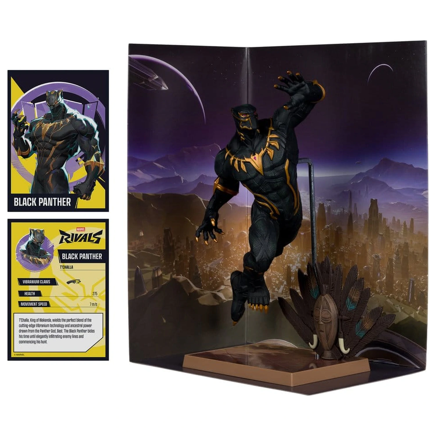 Marvel Rivals 1/6 socha Black Panther 27 cm fotografii produktu