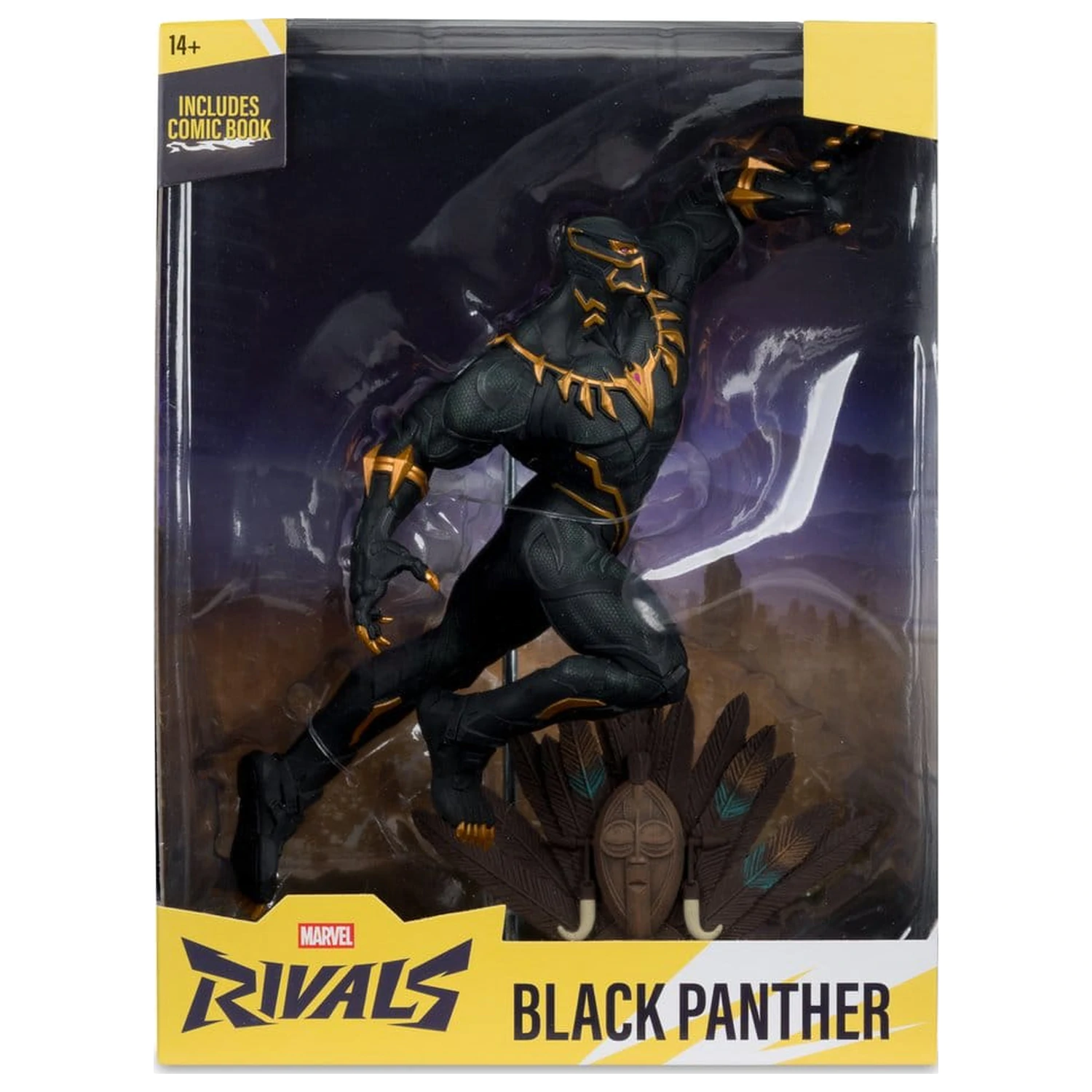 Marvel Rivals 1/6 socha Black Panther 27 cm fotografii produktu