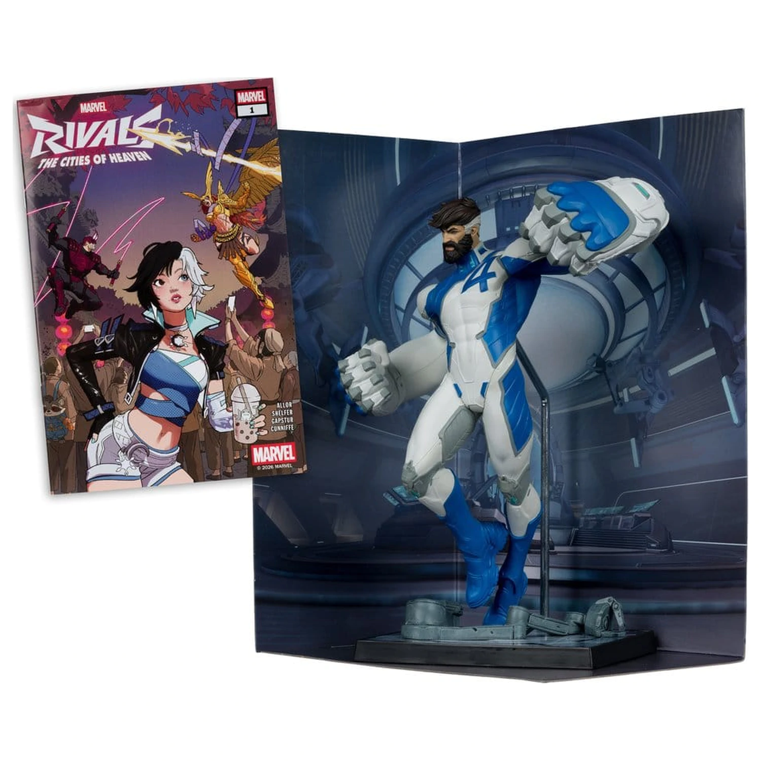 Marvel Rivals 1/6 socha Mr. Fantastic 26 cm fotografii produktu