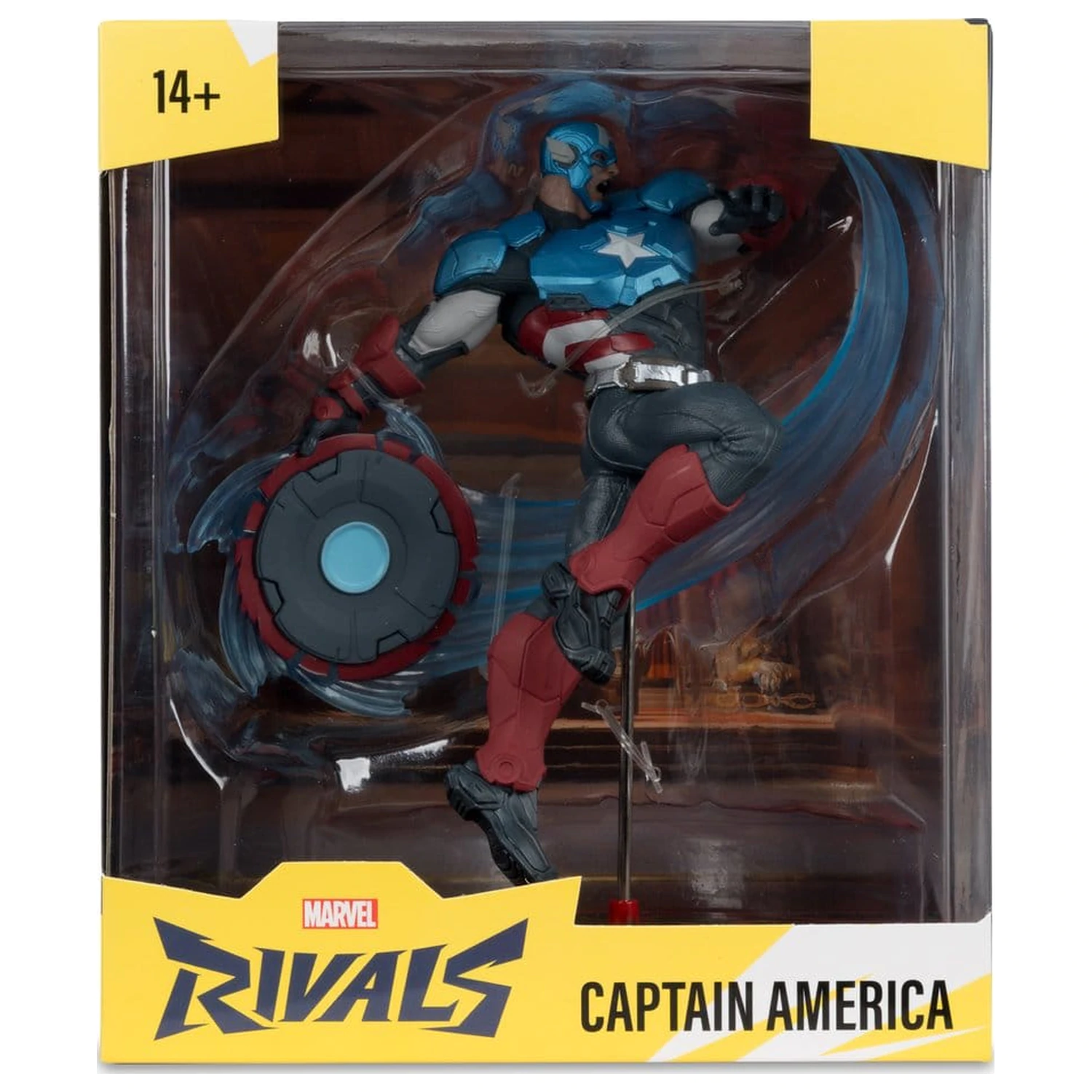 Marvel Rivals Kolekce 1/10 Akční figurka Captain America 20 cm fotografii produktu