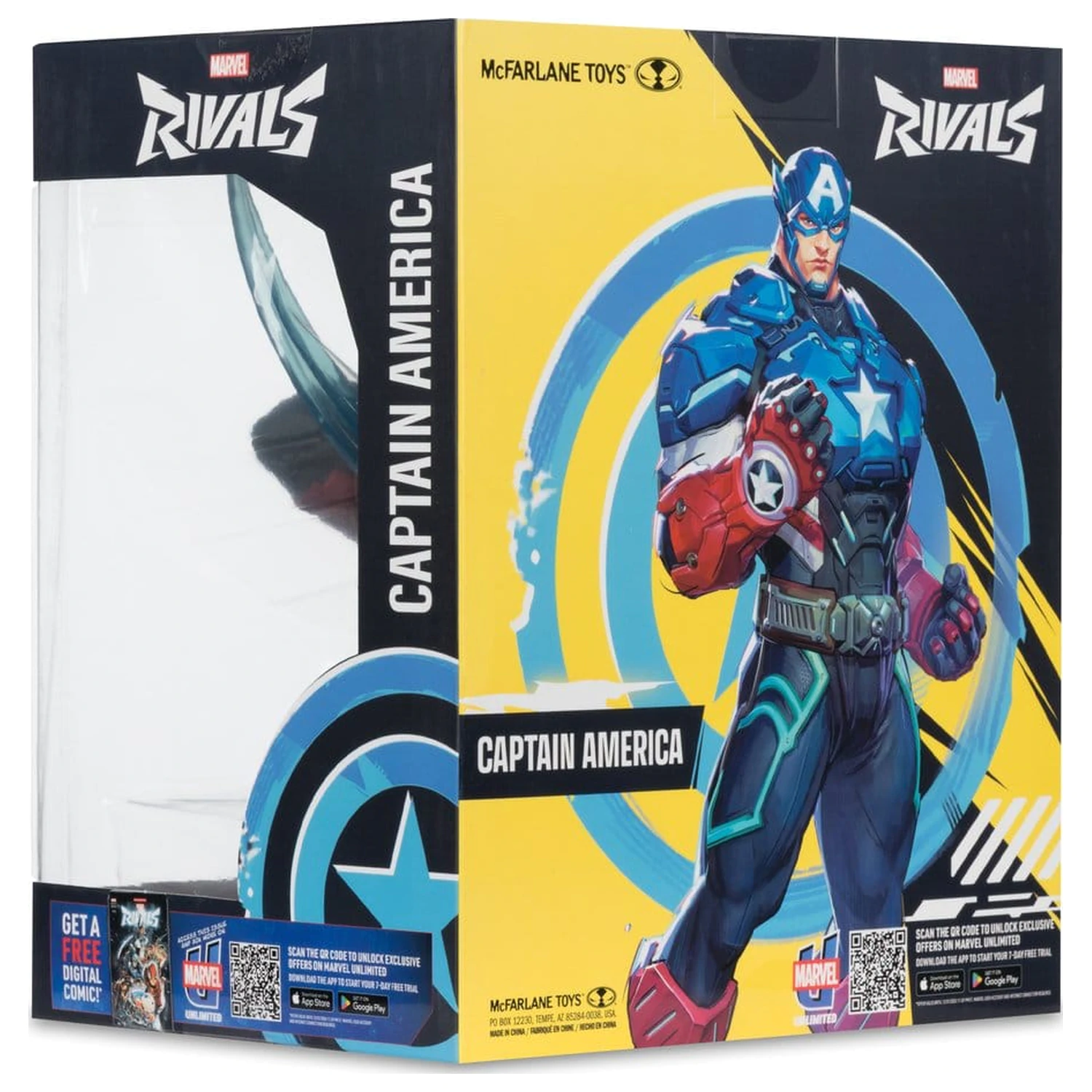Marvel Rivals Kolekce 1/10 Akční figurka Captain America 20 cm fotografii produktu