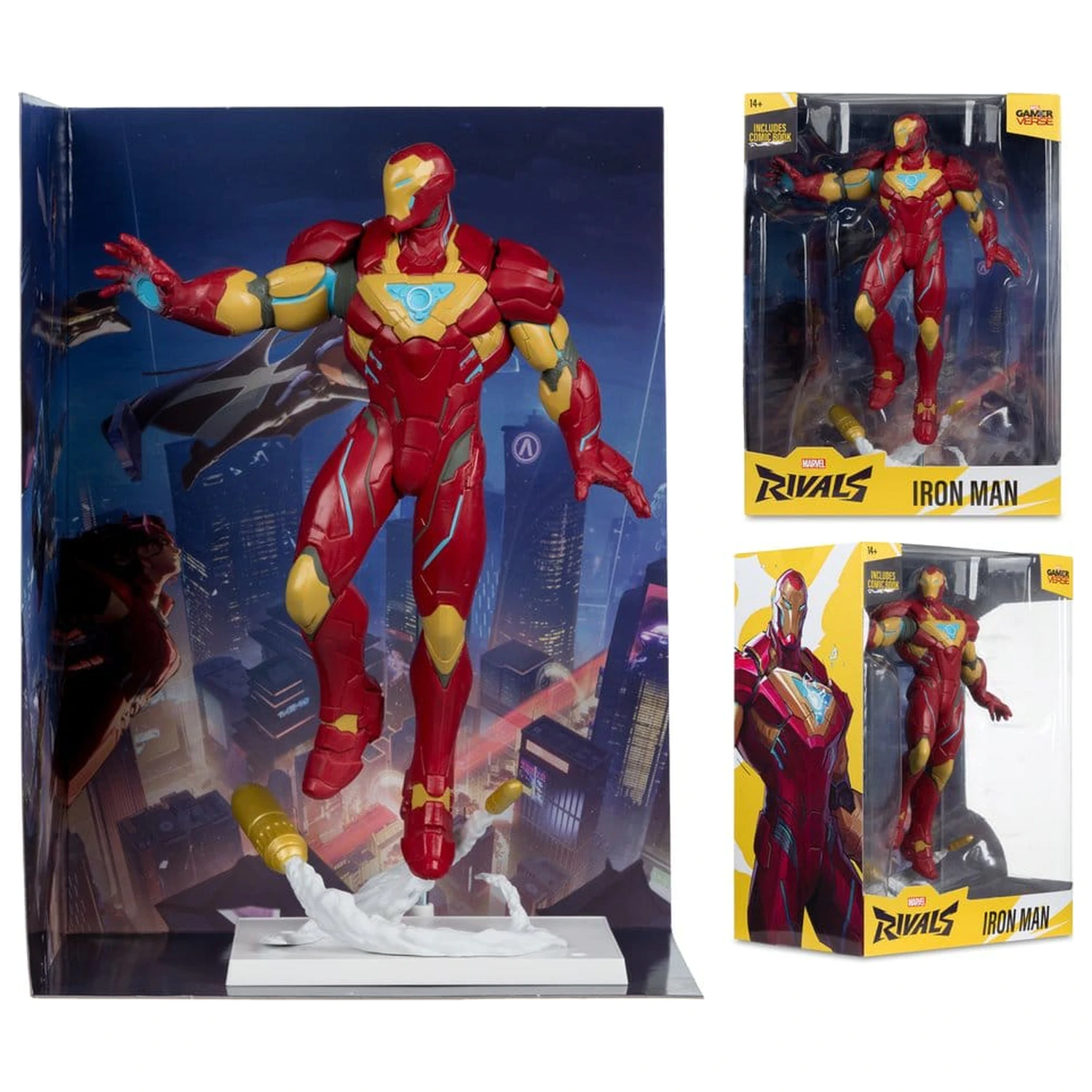 Marvel Rivals Kolekce 1/6 akční figurka Iron Man 28 cm fotografii produktu
