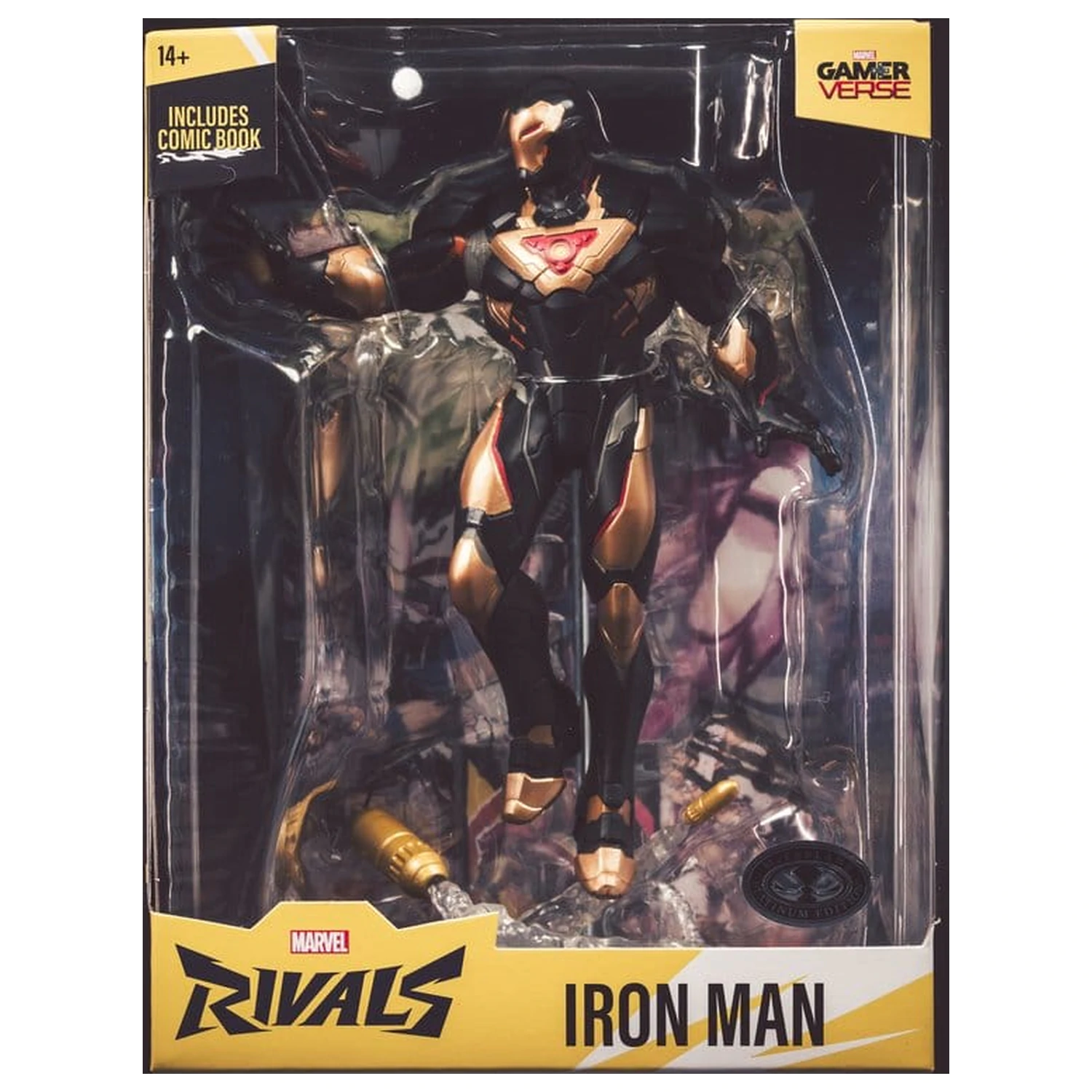 Marvel Rivals Collection Gamerverse 1/6 akční figurka Iron Man (Platinum Edition) 28 cm fotografii produktu