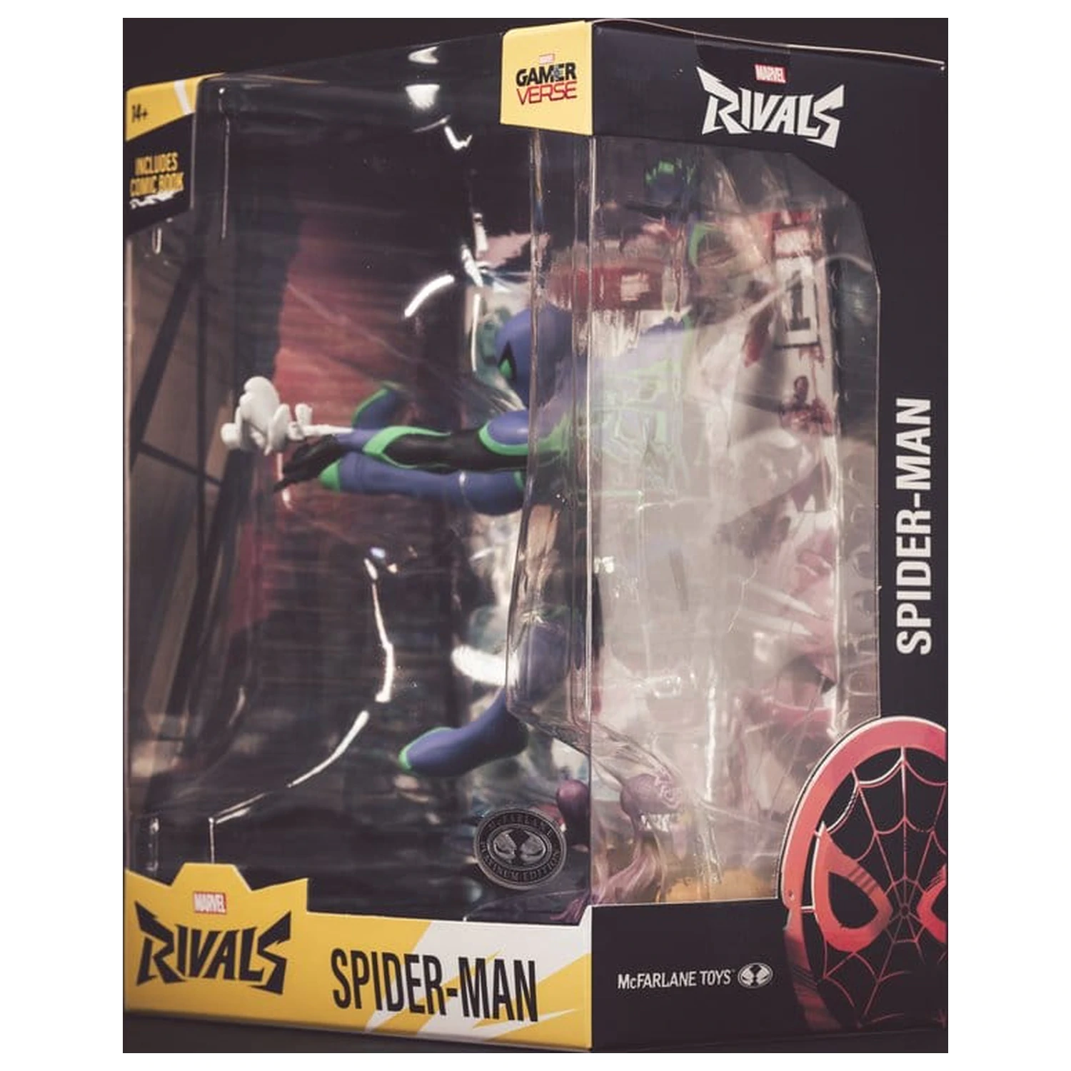 Marvel Rivals Collection Gamerverse 1/6 akční figurka Spider-Man (Platinum Edition) 26 cm fotografii produktu