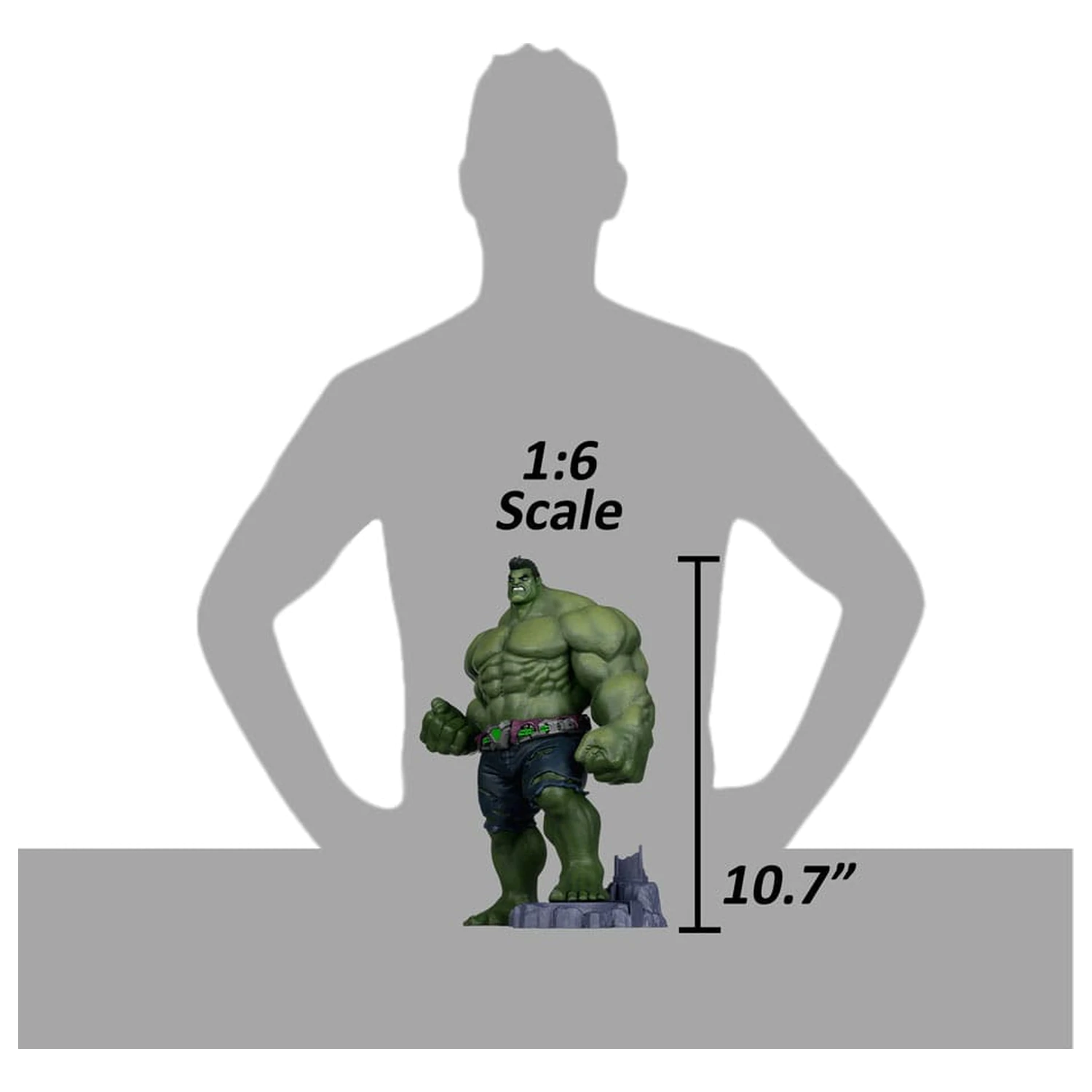 Marvel Rivals Sběratelská akční figurka 1/6 The Hulk 27 cm fotografii produktu