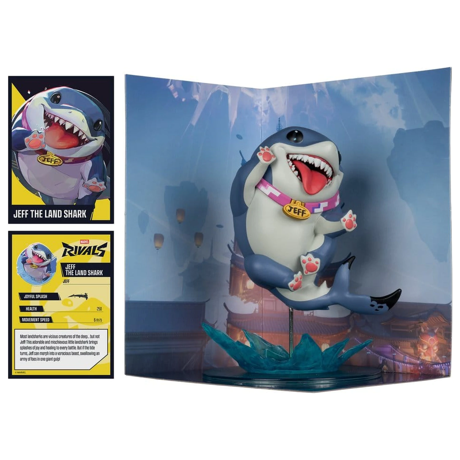 Marvel Rivals Collection Gamerverse 1/10 akční figurka Jeff The Land Shark 20 cm fotografii produktu