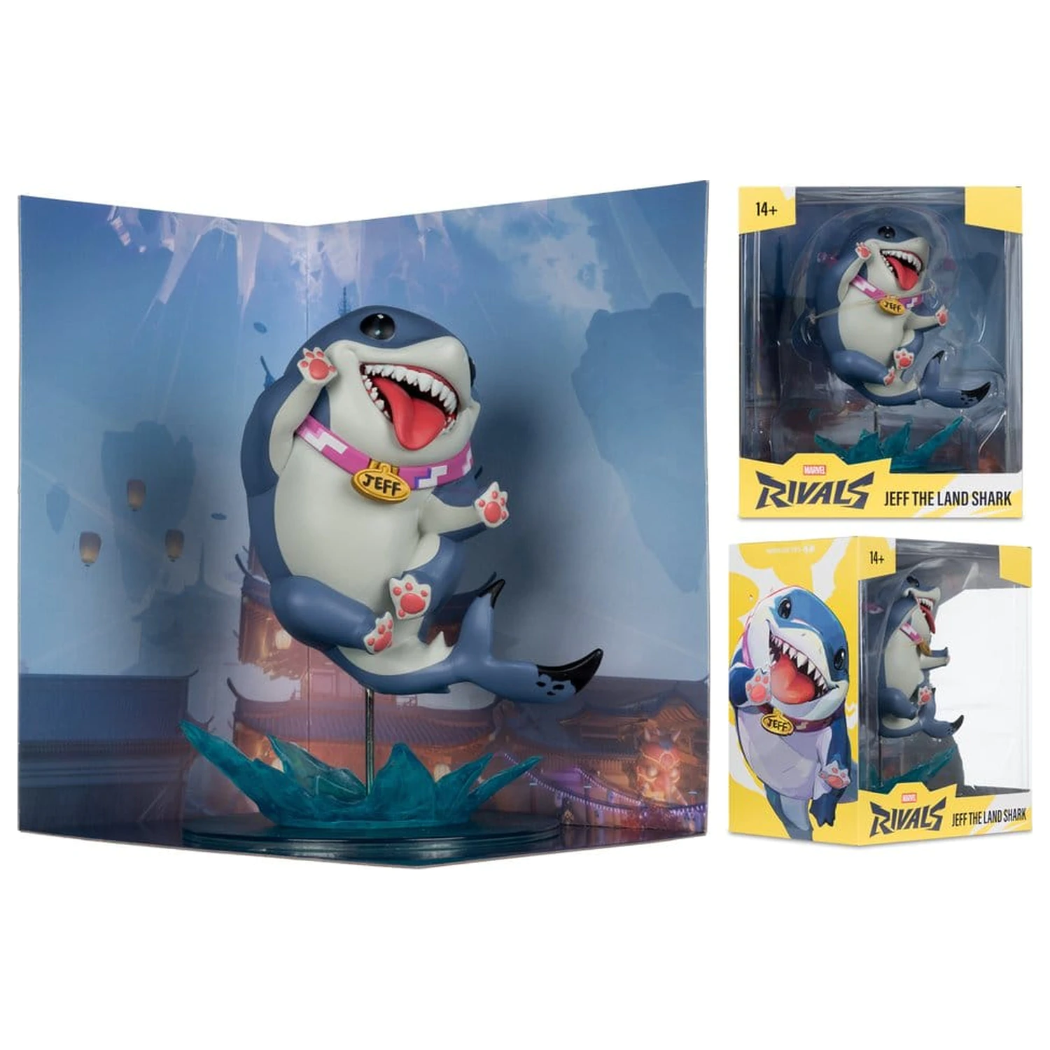 Marvel Rivals Collection Gamerverse 1/10 akční figurka Jeff The Land Shark 20 cm fotografii produktu