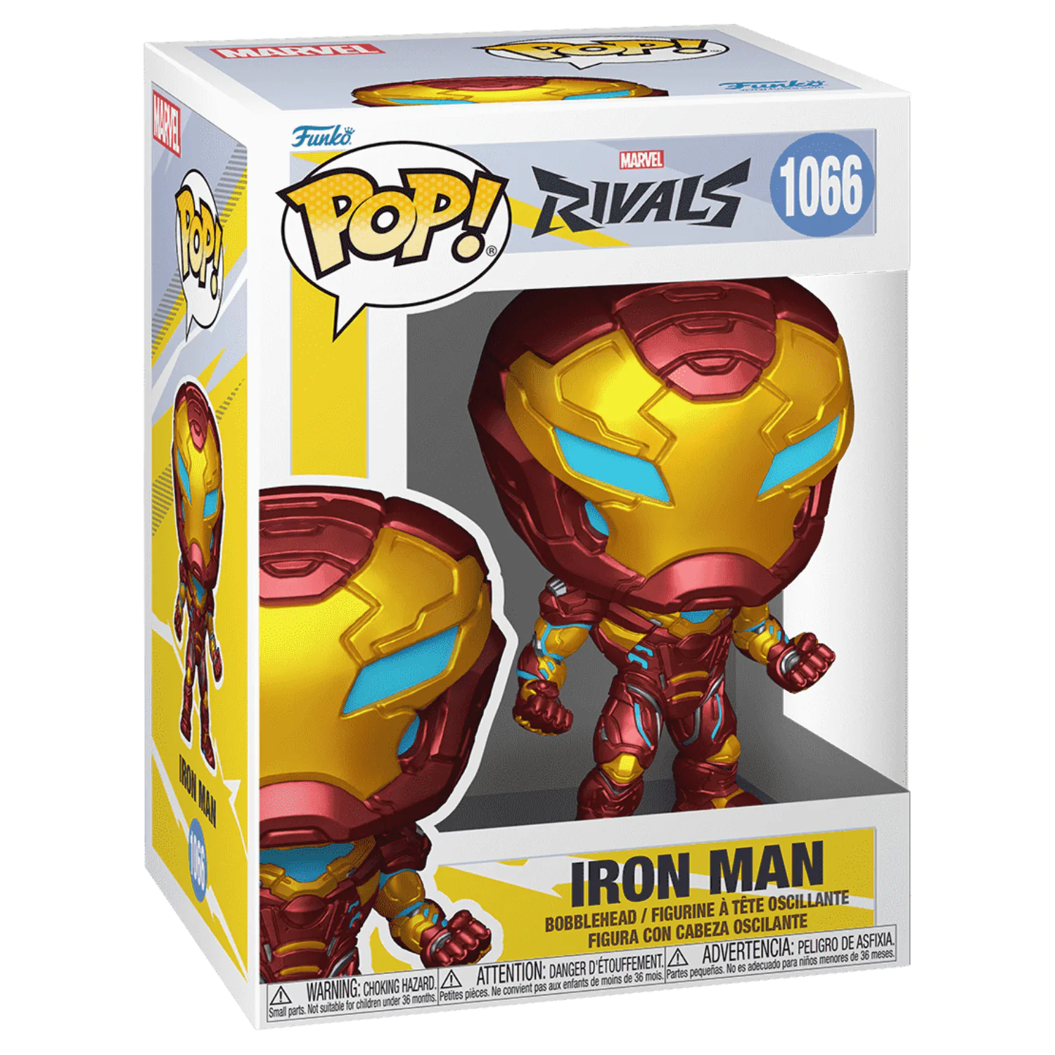 Marvel Rivals Funko POP! Vinylová figurka Iron Man 9 cm fotografii produktu