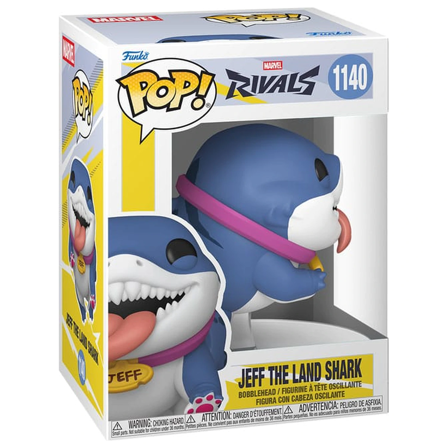 Marvel Rivals Funko POP! Vinyl figurka Jeff 9 cm fotografii produktu