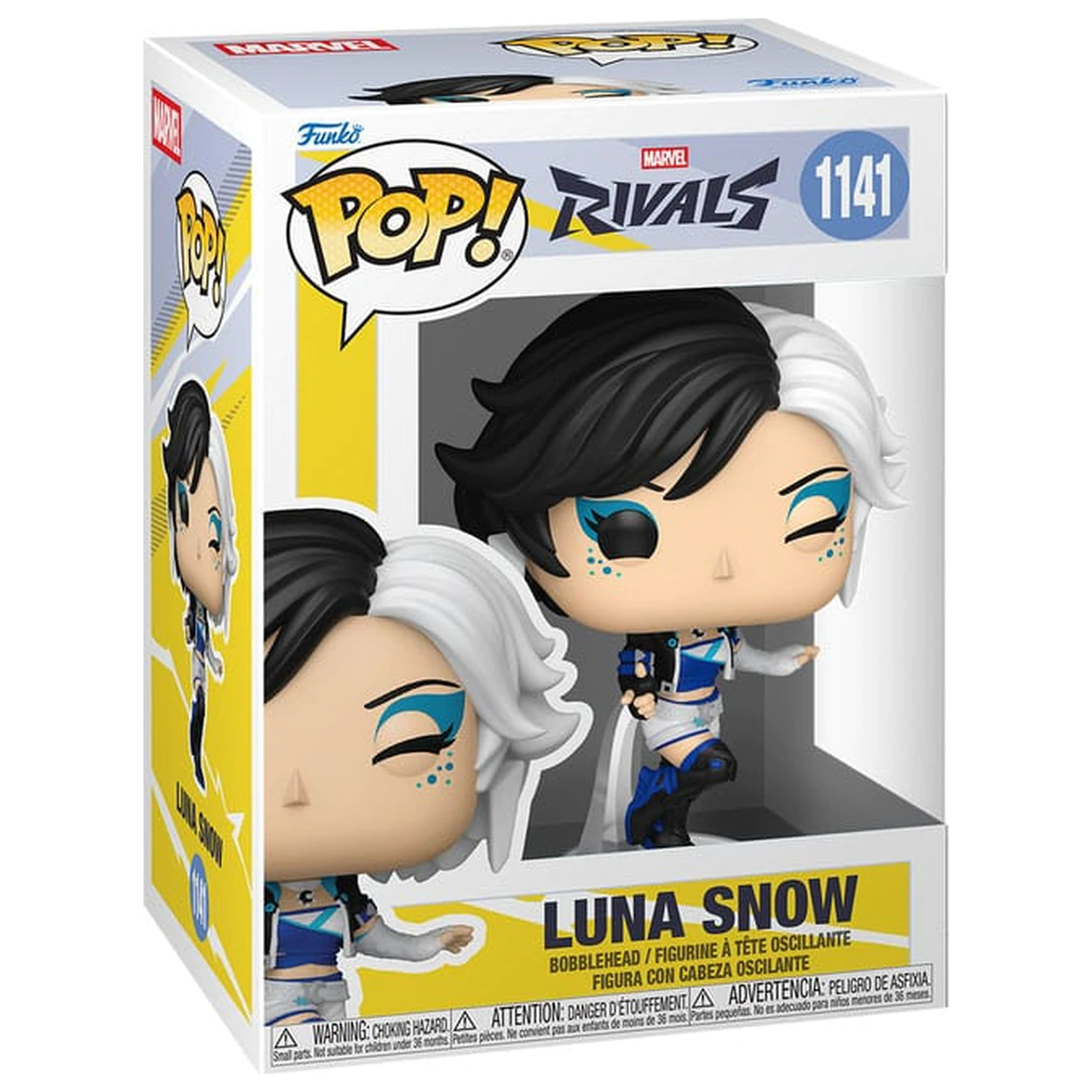 Marvel Rivals Funko POP! Vinyl figurka Luna Snow 9 cm fotografii produktu