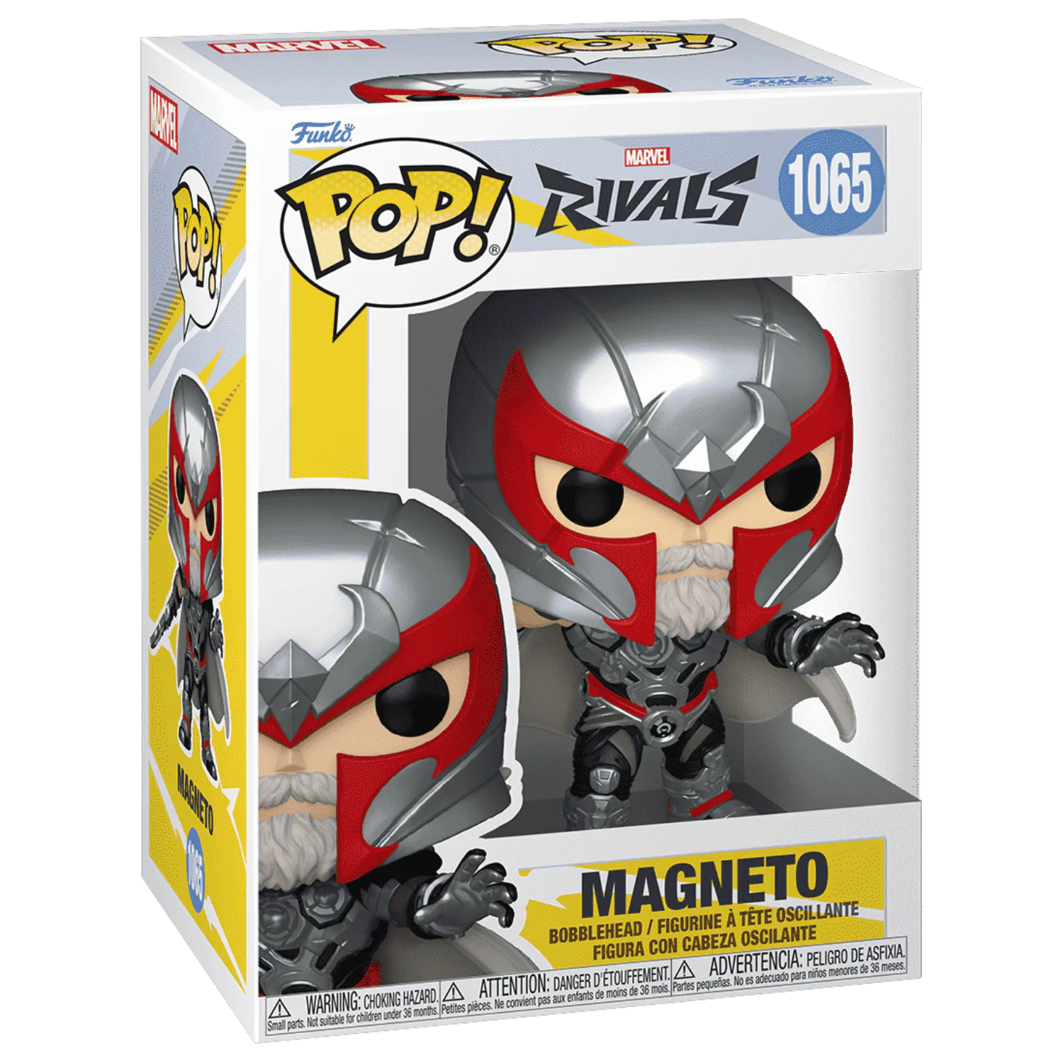 Marvel Rivals Funko POP! Vinylová figurka Magneto 9 cm fotografii produktu