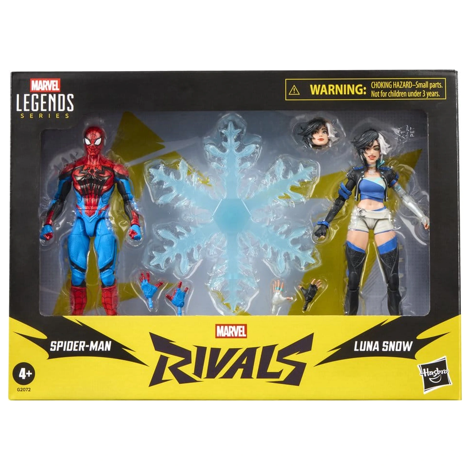 Marvel Rivals Marvel Legends akční figurky 2-Pack Spider-Man & Luna Snow 15 cm fotografii produktu