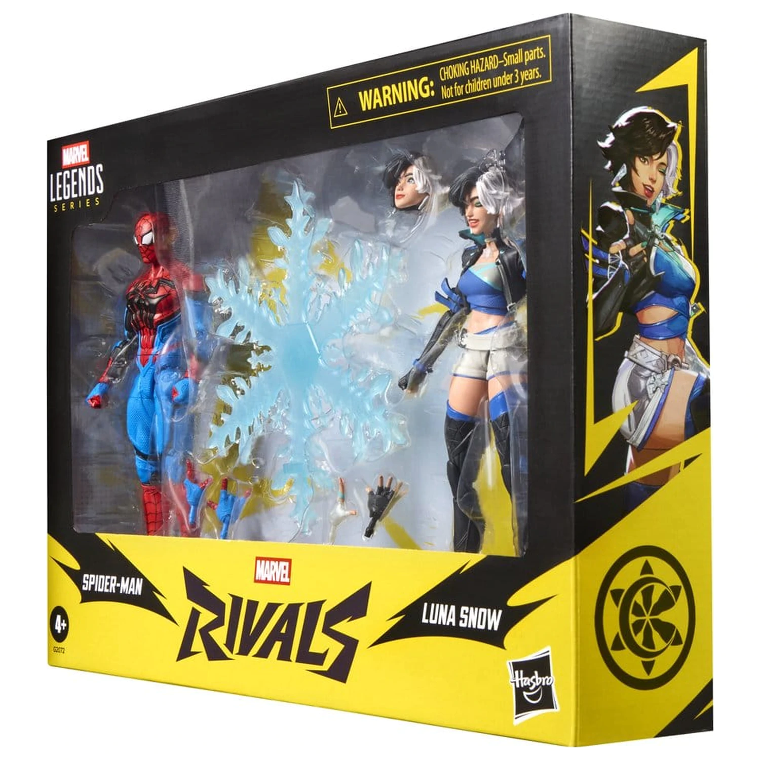 Marvel Rivals Marvel Legends akční figurky 2-Pack Spider-Man & Luna Snow 15 cm fotografii produktu