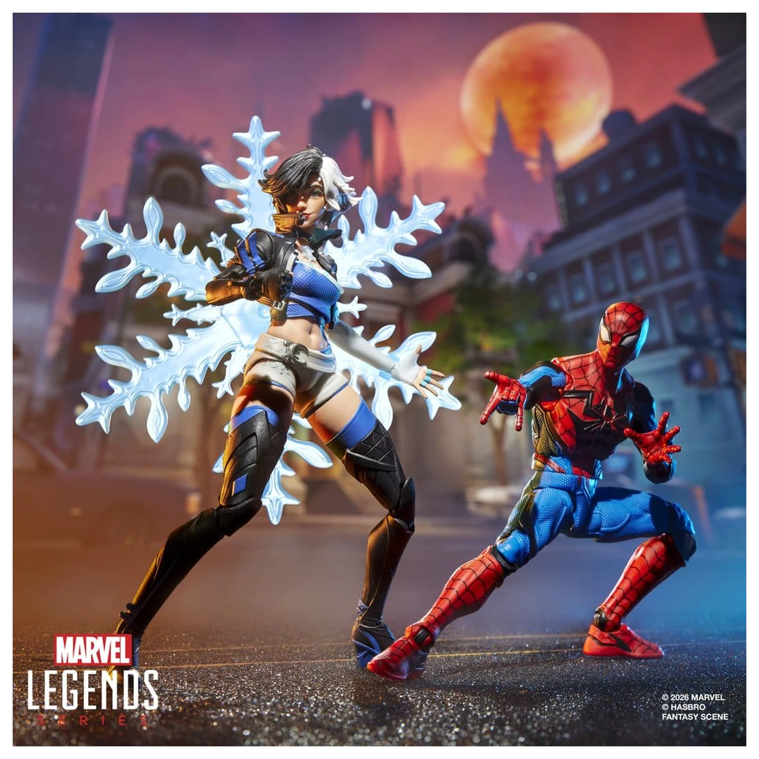 Marvel Rivals Marvel Legends akční figurky 2-Pack Spider-Man & Luna Snow 15 cm fotografii produktu