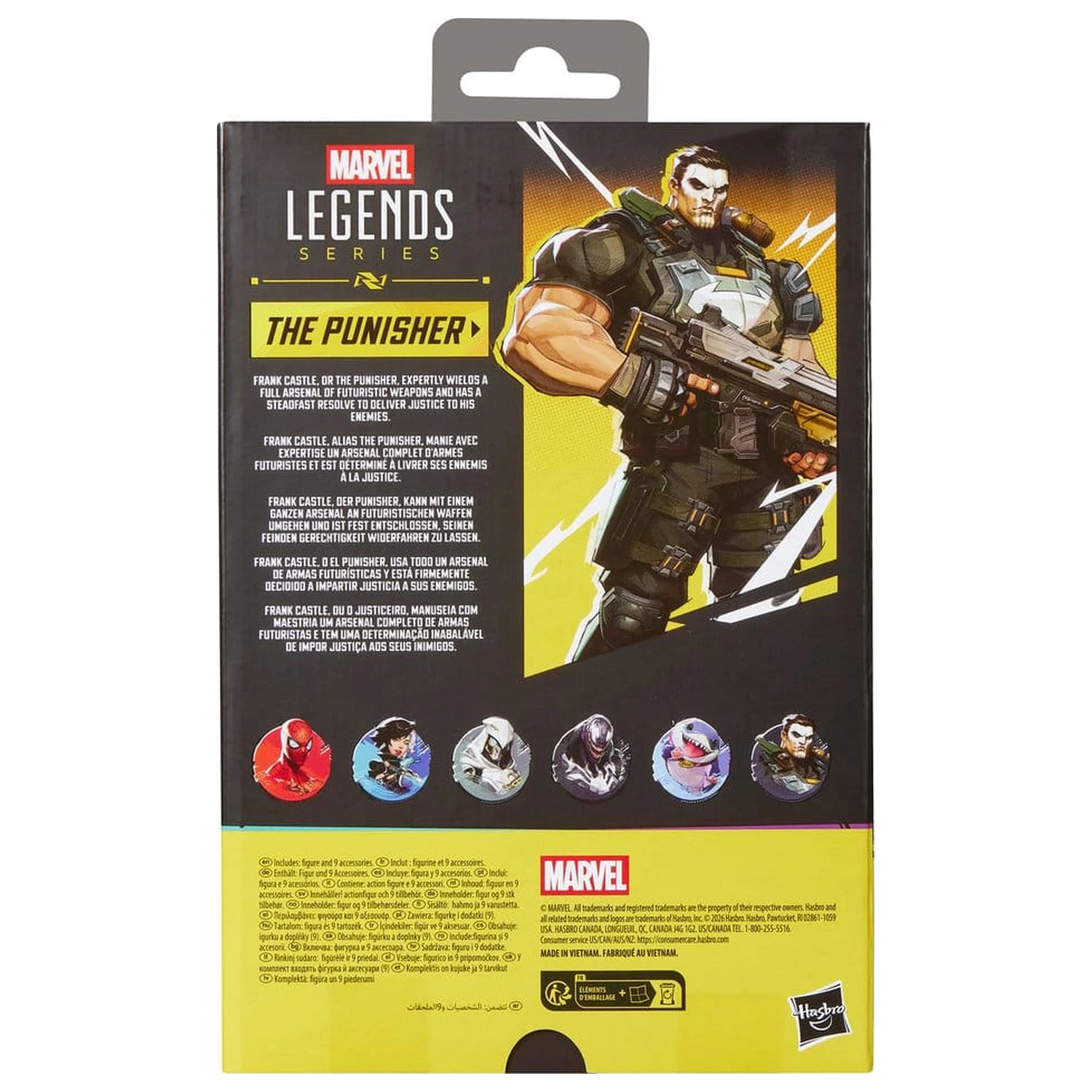 Marvel Rivals Marvel Legends akční figurka The Punisher 15 cm fotografii produktu