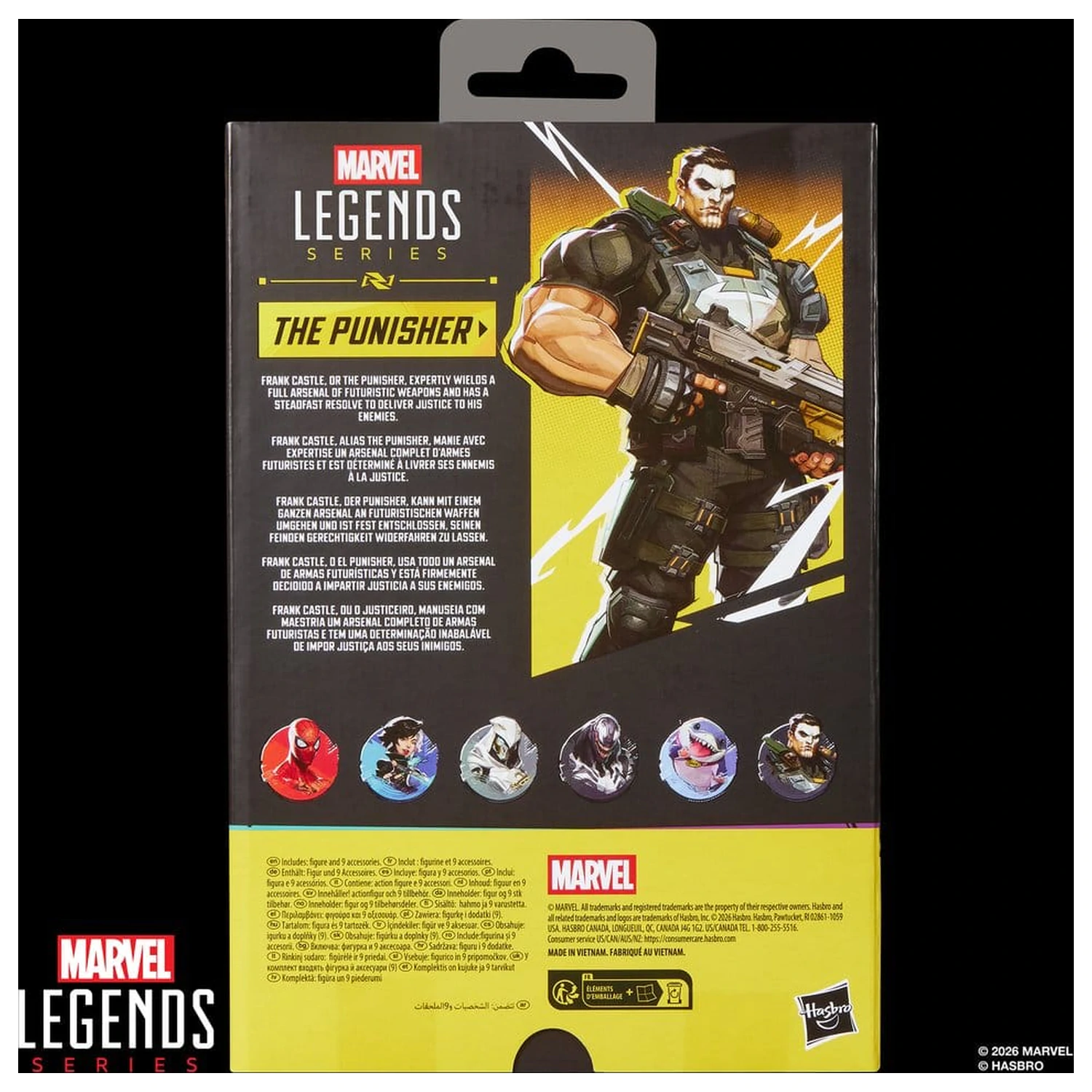 Marvel Rivals Marvel Legends akční figurka The Punisher 15 cm fotografii produktu