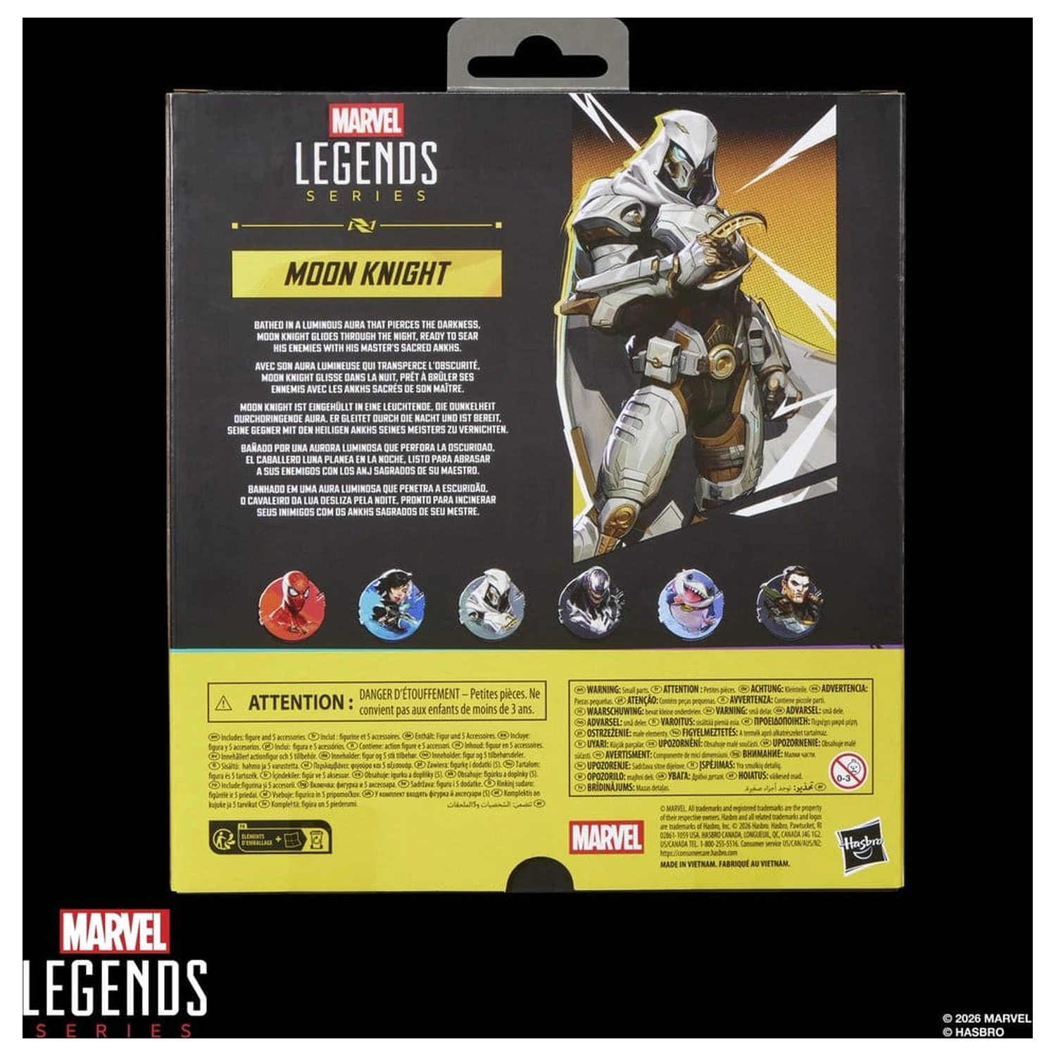 Marvel Rivals Marvel Legends akční figurka Moon Knight 15 cm fotografii produktu