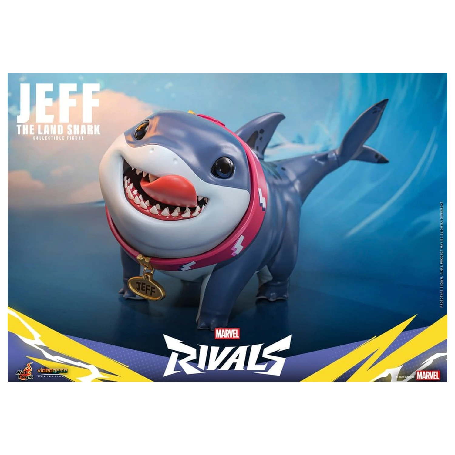 Marvel Rivals Videogame Masterpiece Series akční figurka Jeff the Land Shark 11 cm fotografii produktu