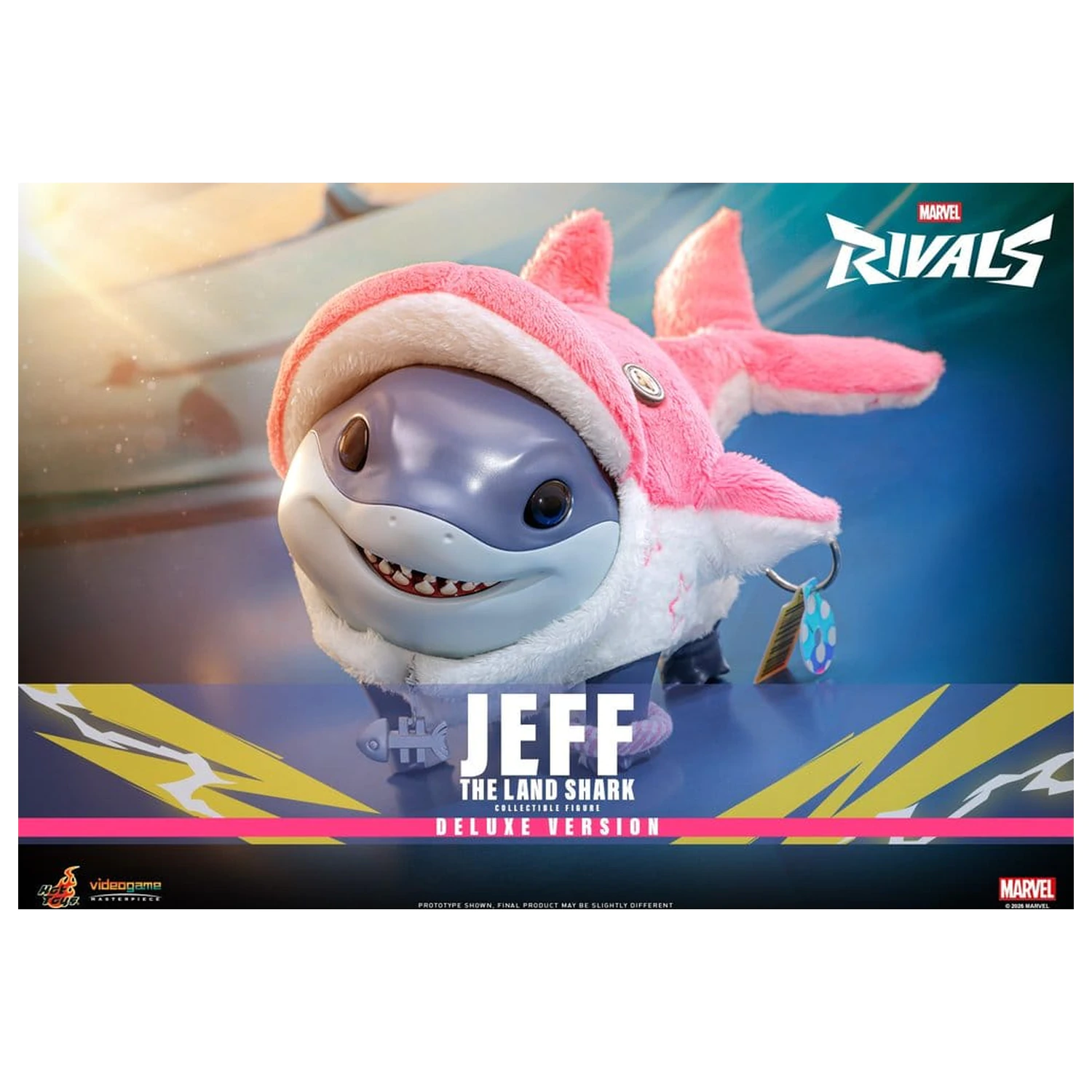 Marvel Rivals Videogame Masterpiece Series akční figurka Jeff the Land Shark (Deluxe Version) 11 cm fotografii produktu