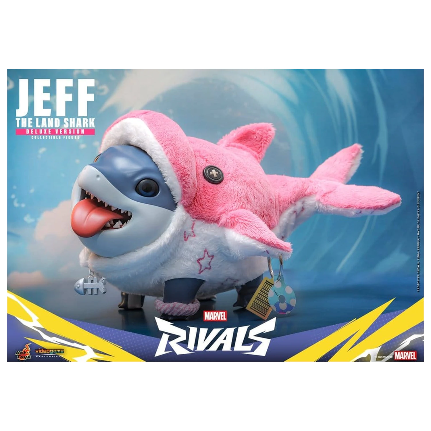 Marvel Rivals Videogame Masterpiece Series akční figurka Jeff the Land Shark (Deluxe Version) 11 cm fotografii produktu