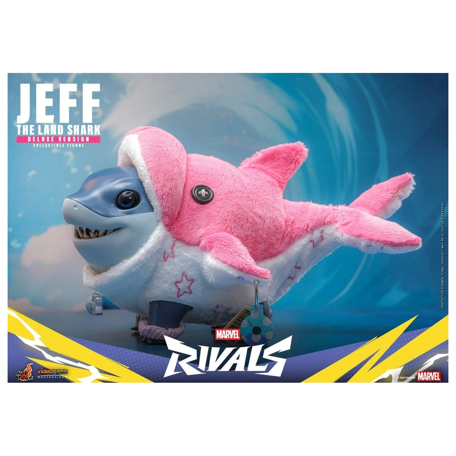 Marvel Rivals Videogame Masterpiece Series akční figurka Jeff the Land Shark (Deluxe Version) 11 cm fotografii produktu