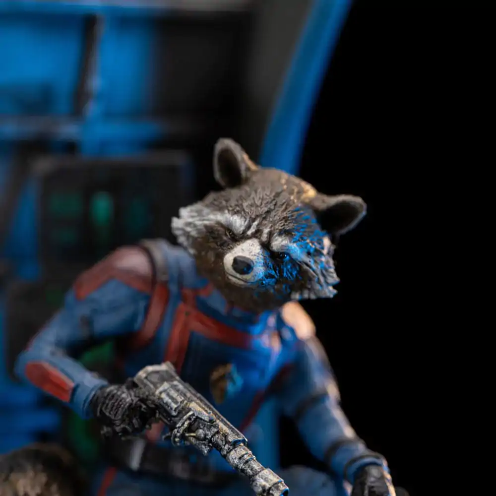 Sběratelská soška Marvel 1/10 Guardians of the Galaxy Vol. 3 Rocket Racoon 20 cm fotografii produktu