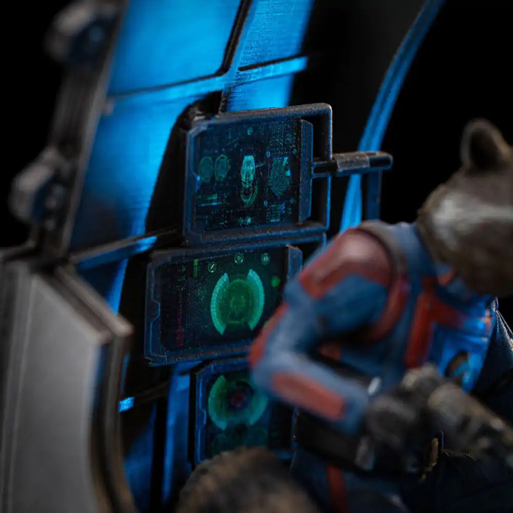 Sběratelská soška Marvel 1/10 Guardians of the Galaxy Vol. 3 Rocket Racoon 20 cm fotografii produktu