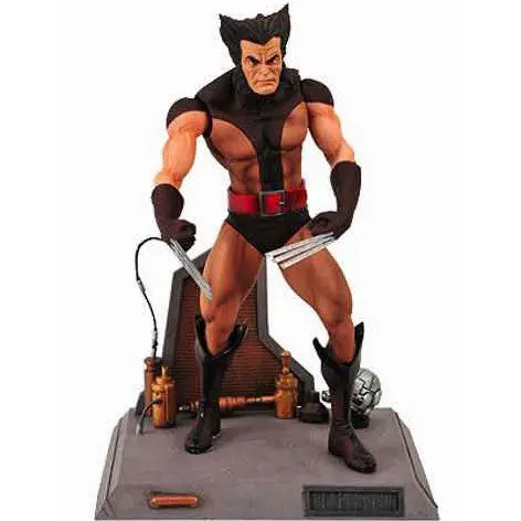 Marvel Select akční figurka Nezamaskovaný hnědý kostým Wolverine 18 cm fotografii produktu