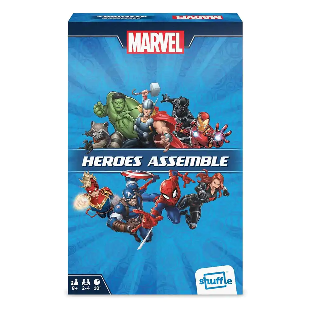 Marvel Karetní hra Shuffle Heroes Assemble fotografii produktu