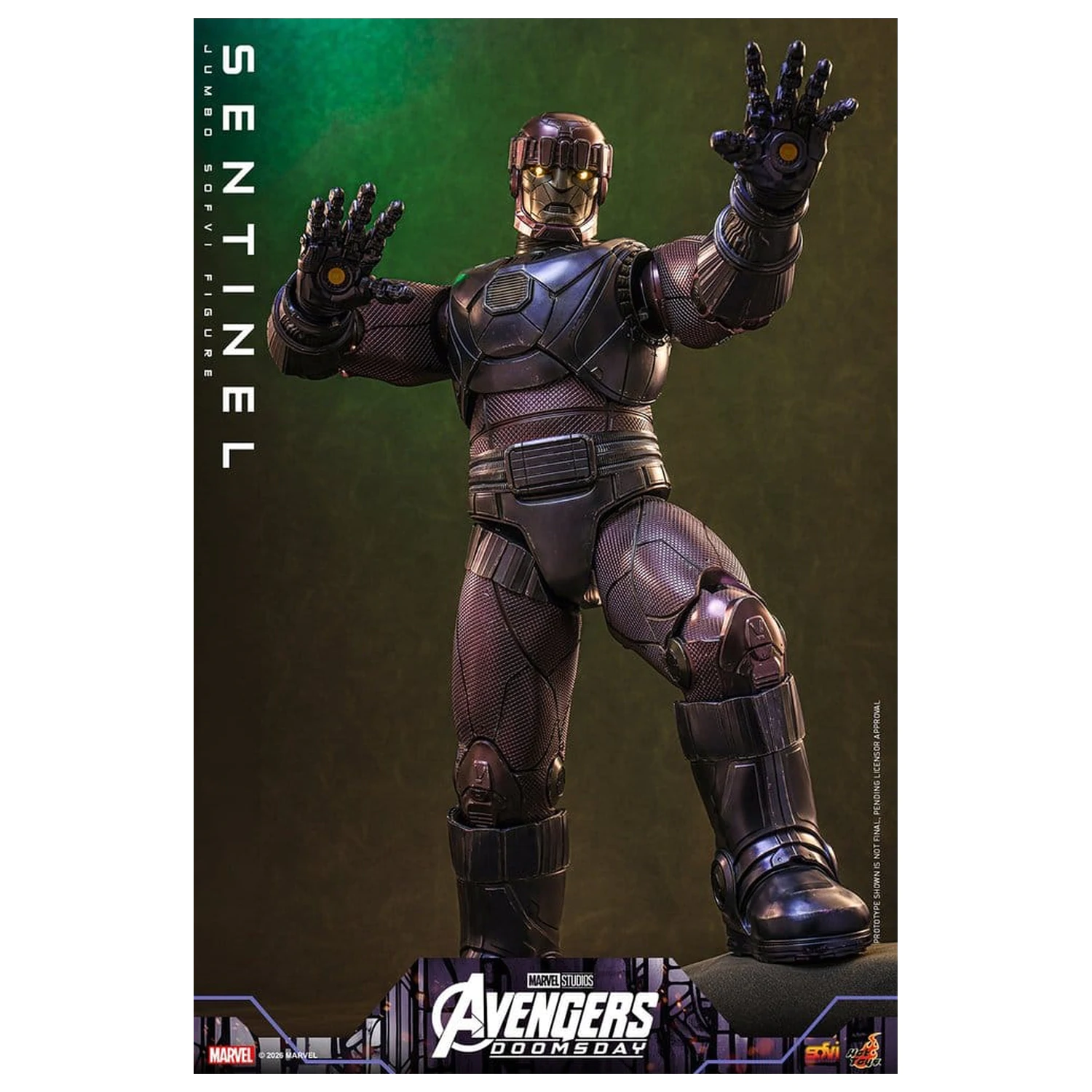 Marvel Sofvi Masterpiece Series Akční figurka Sentinel 60 cm fotografii produktu