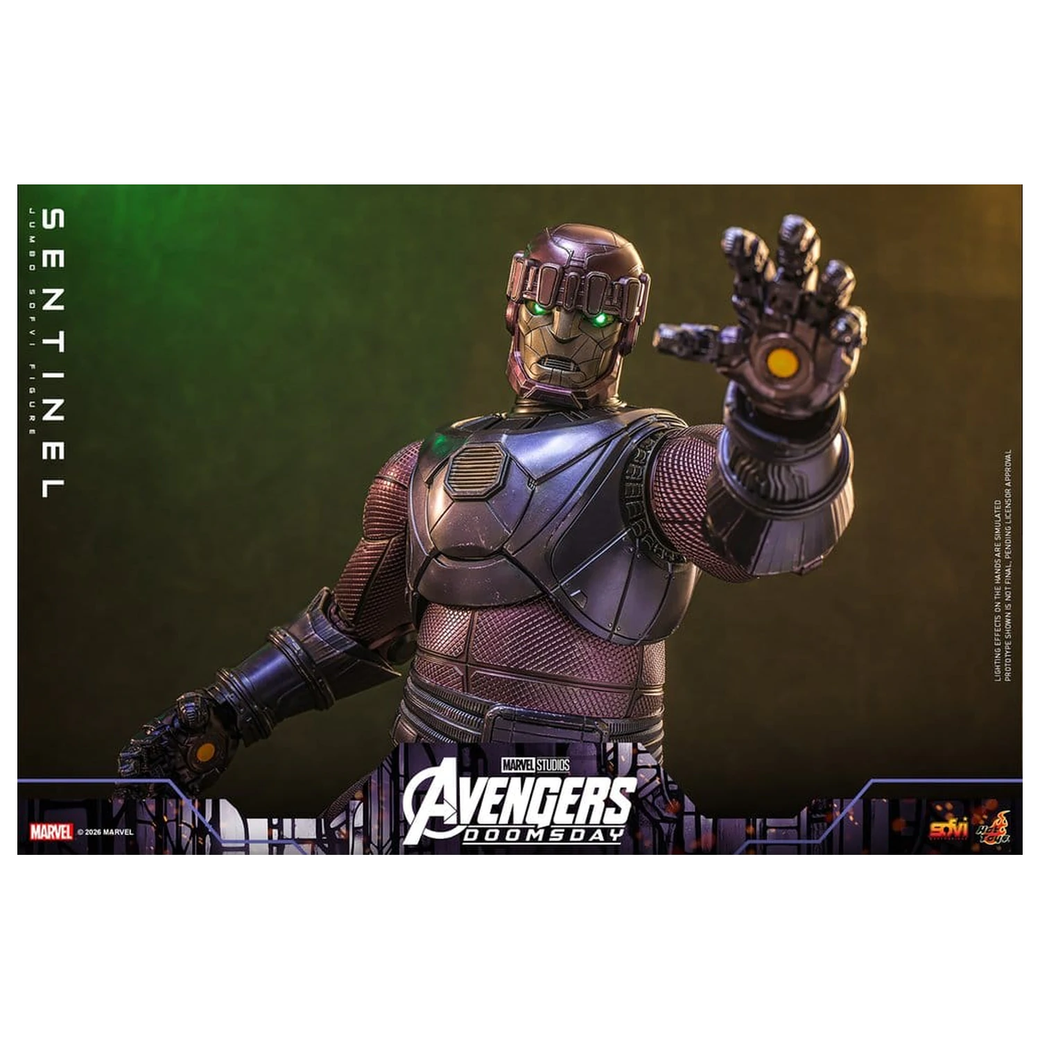 Marvel Sofvi Masterpiece Series Akční figurka Sentinel 60 cm fotografii produktu