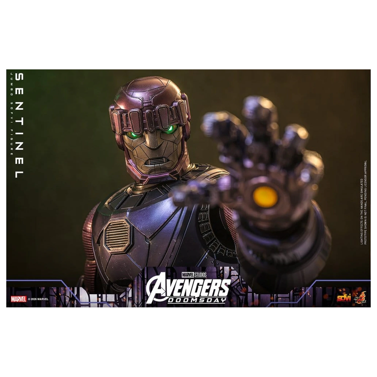Marvel Sofvi Masterpiece Series Akční figurka Sentinel 60 cm fotografii produktu