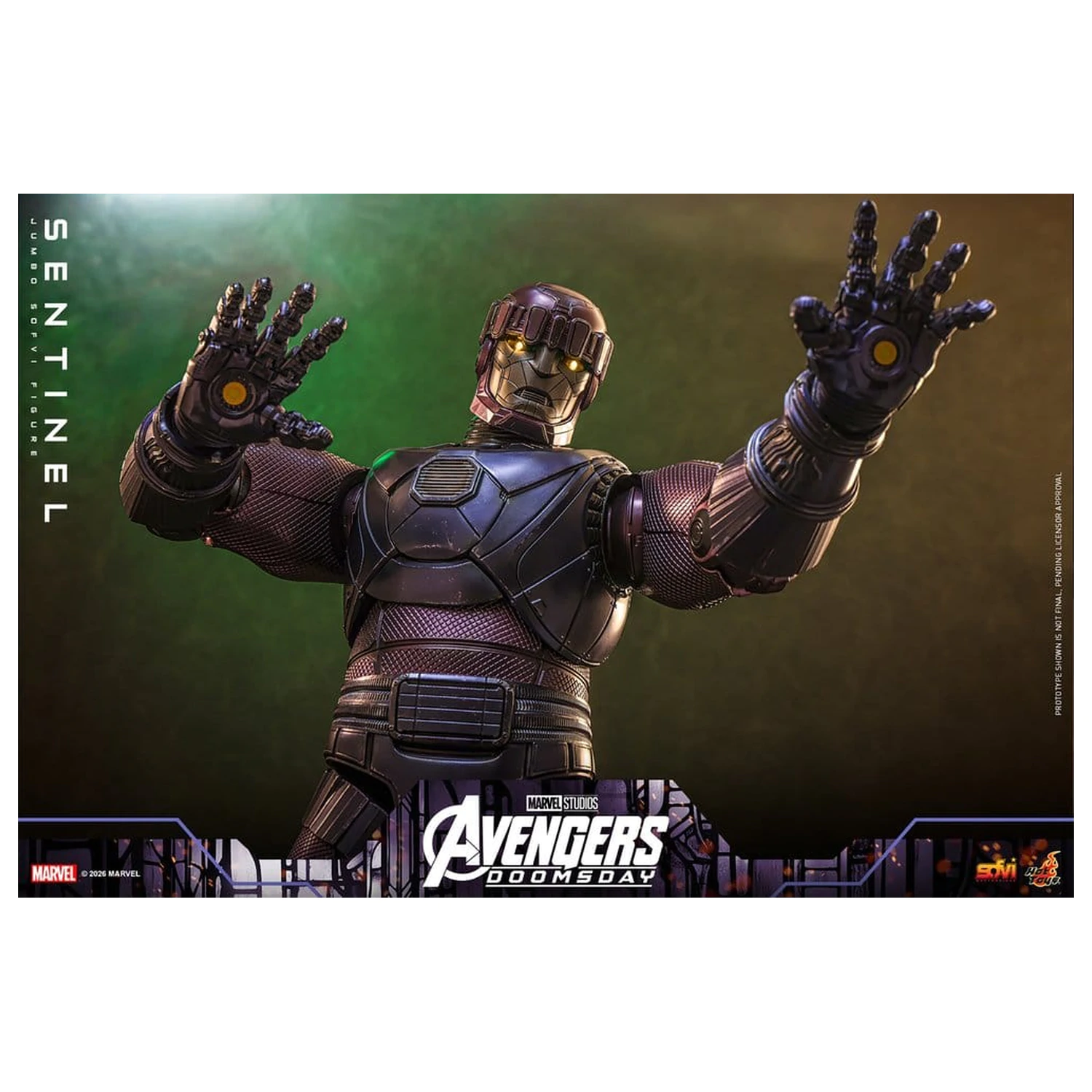 Marvel Sofvi Masterpiece Series Akční figurka Sentinel 60 cm fotografii produktu