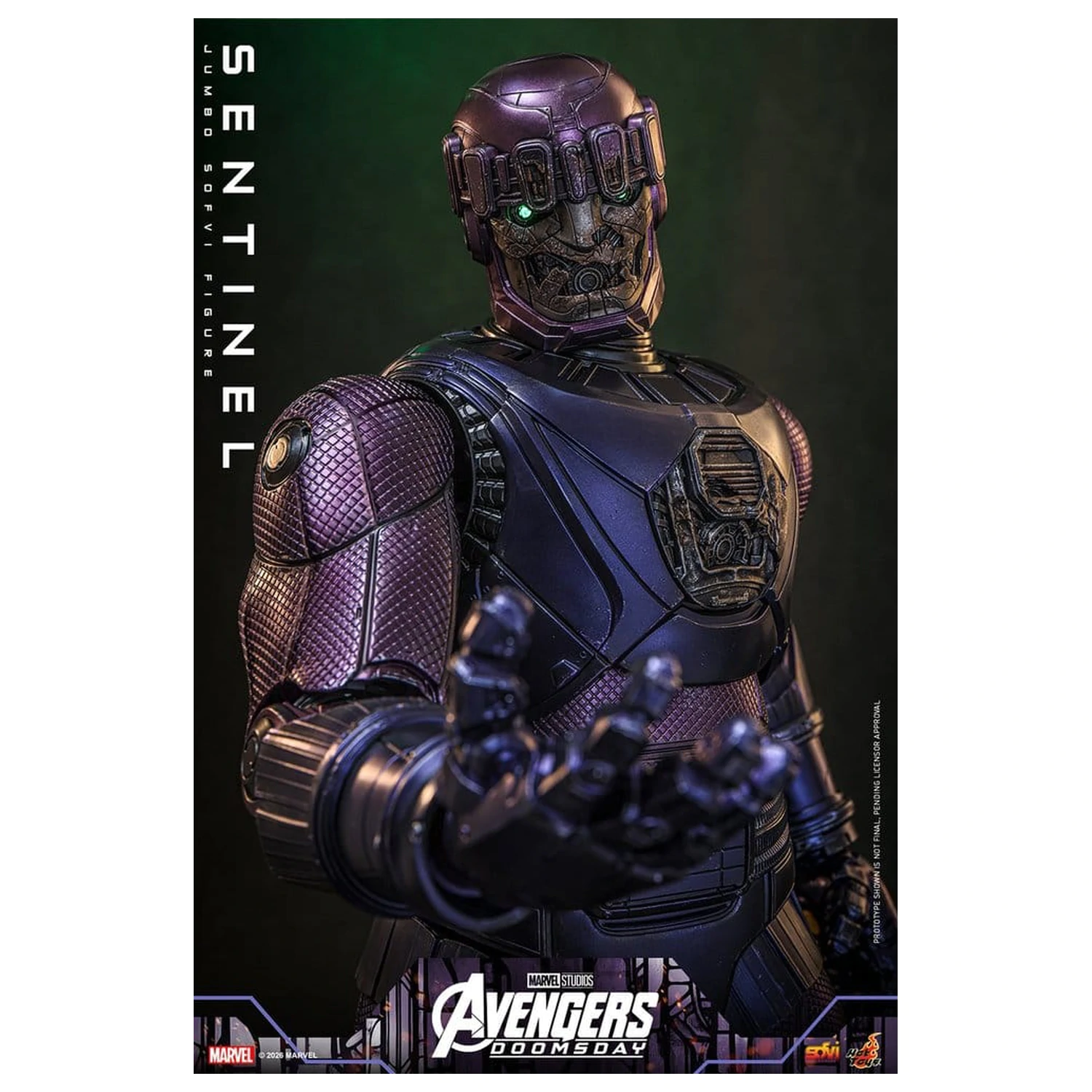 Marvel Sofvi Masterpiece Series Akční figurka Sentinel 60 cm fotografii produktu