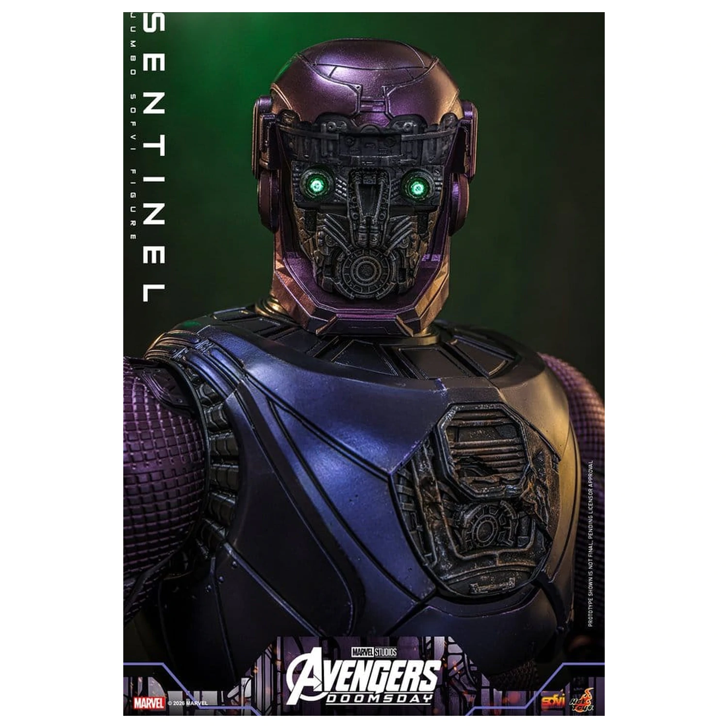 Marvel Sofvi Masterpiece Series Akční figurka Sentinel 60 cm fotografii produktu