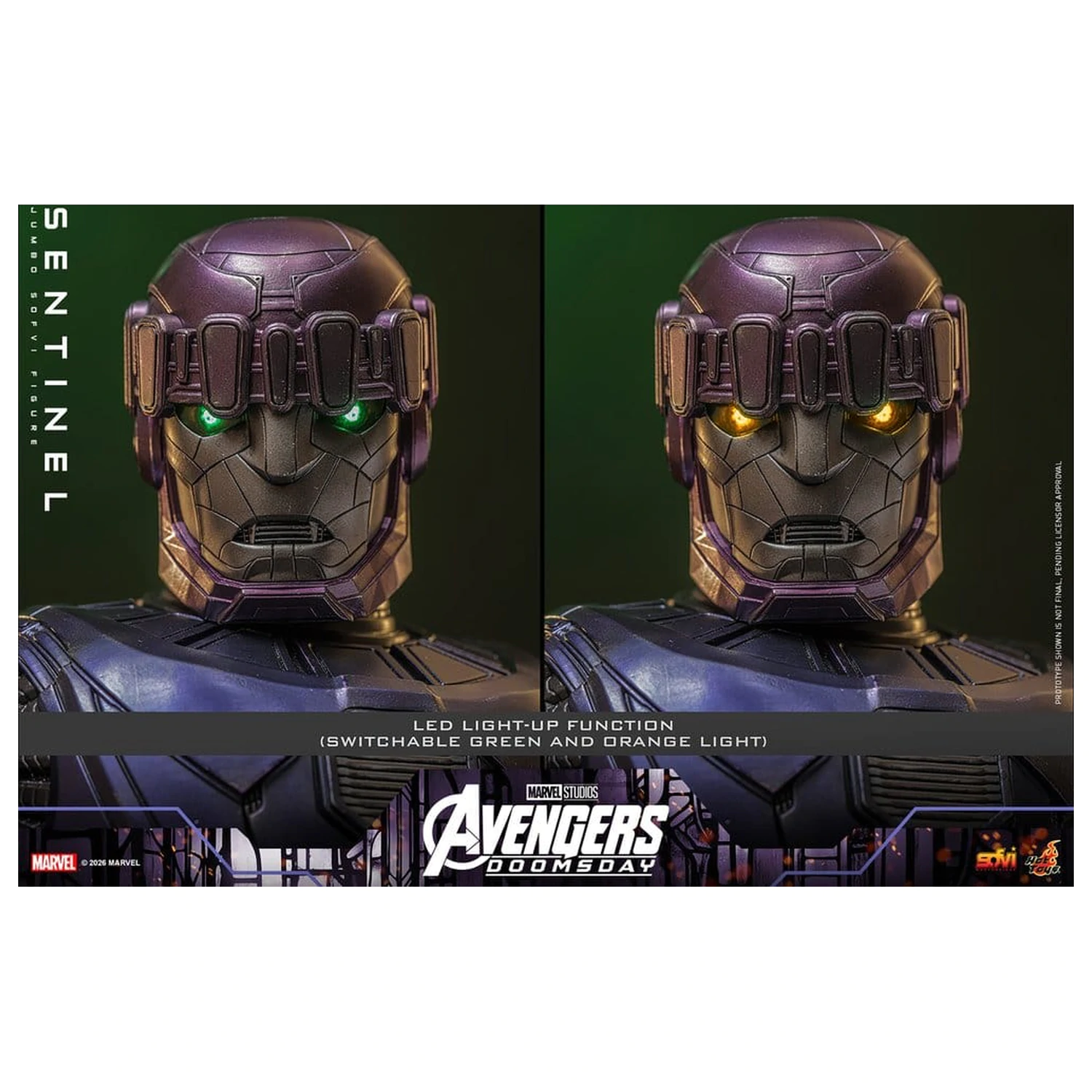 Marvel Sofvi Masterpiece Series Akční figurka Sentinel 60 cm fotografii produktu