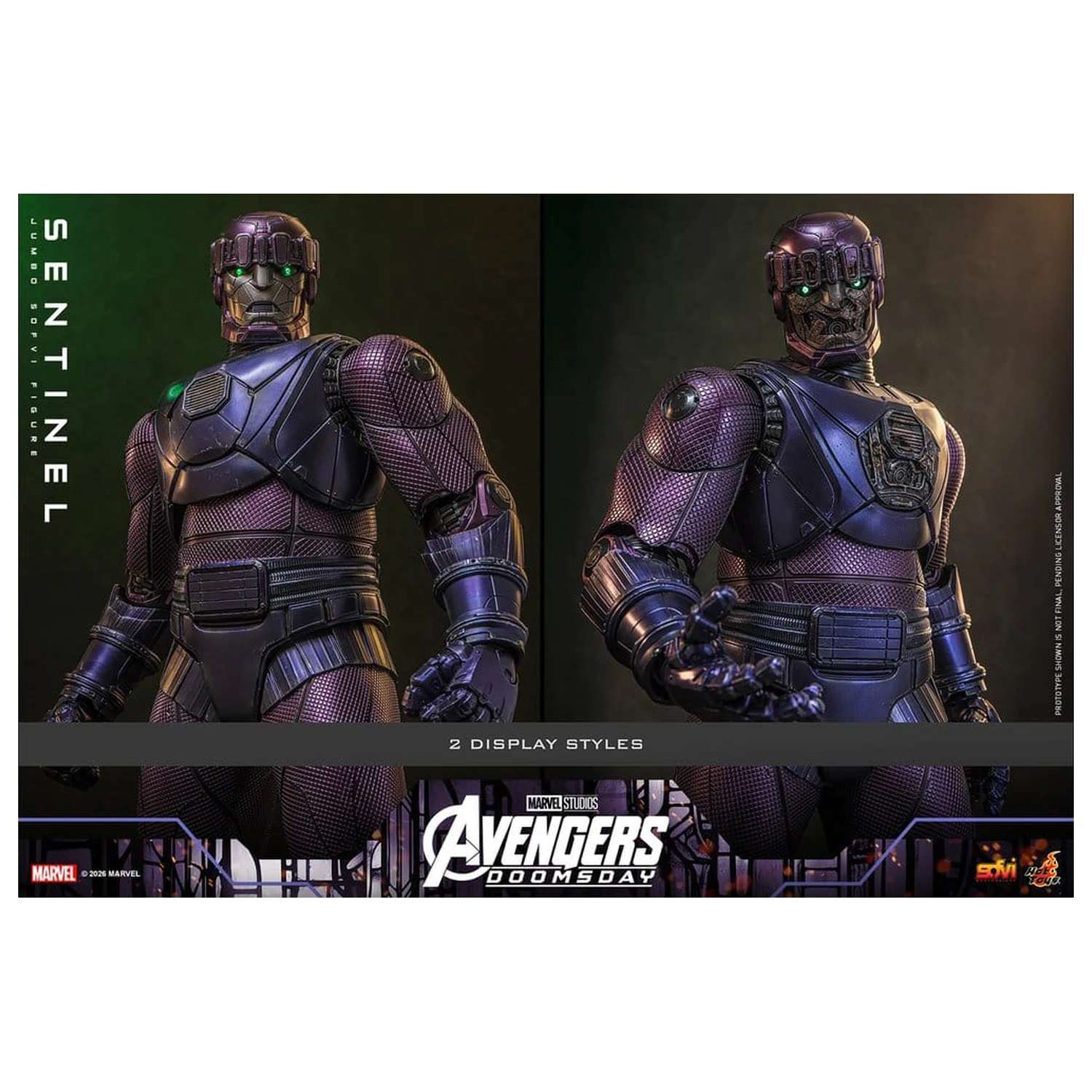 Marvel Sofvi Masterpiece Series Akční figurka Sentinel 60 cm fotografii produktu