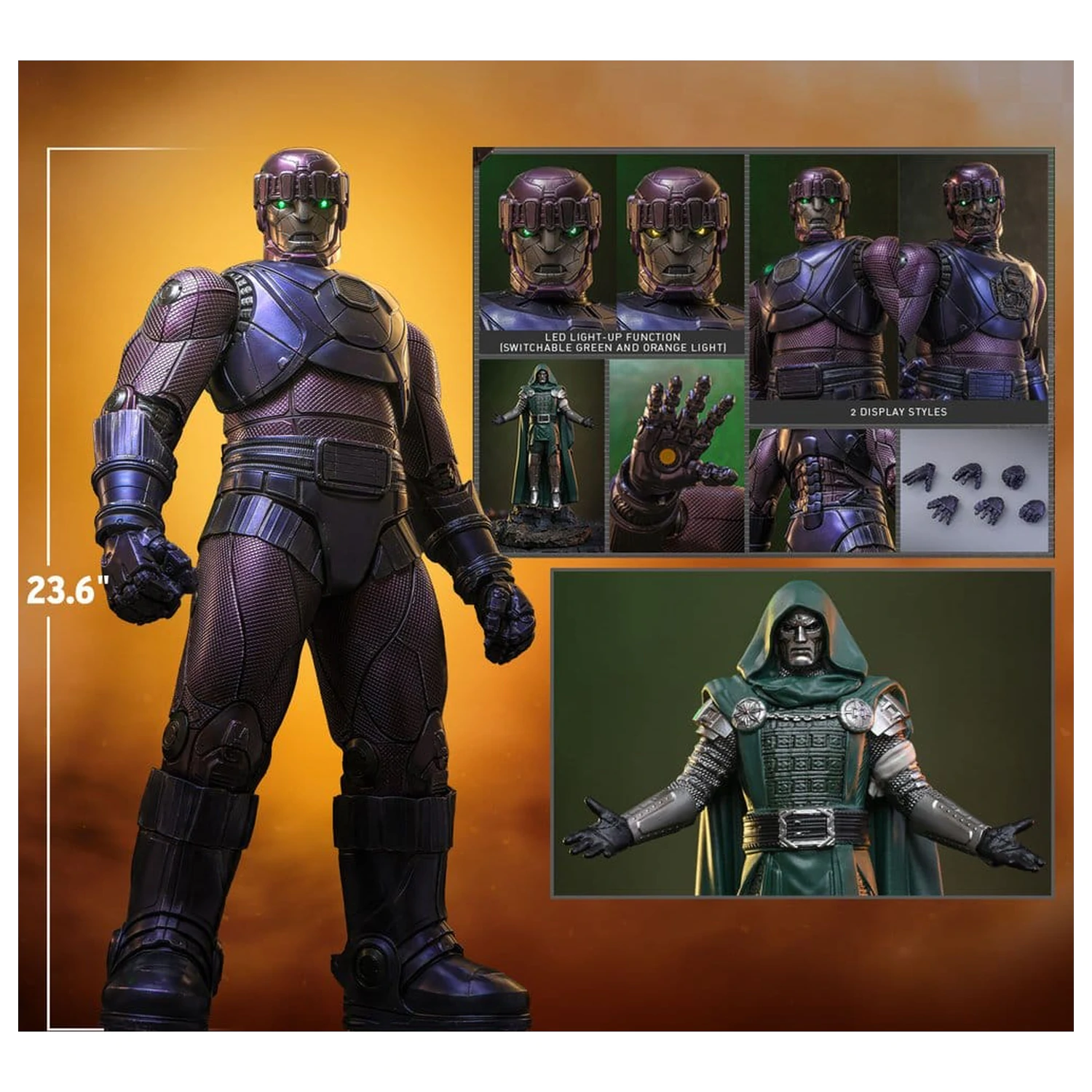 Marvel Sofvi Masterpiece Series Akční figurka Sentinel 60 cm fotografii produktu