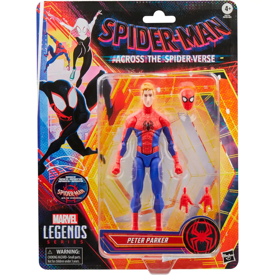 Marvel Spider-Man Across The Spider-Verse figurka Peter Parker 15 cm fotografii produktu