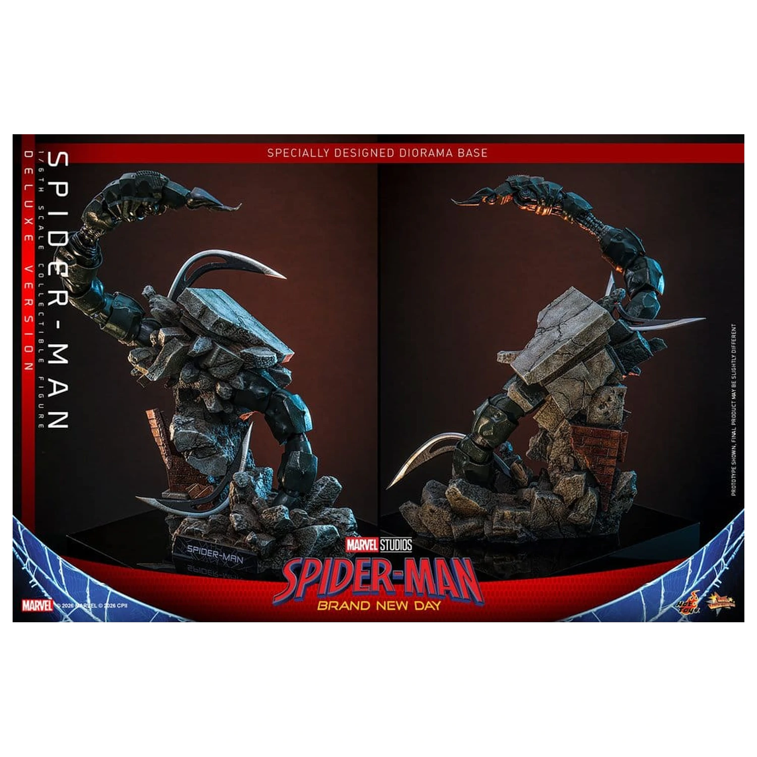 Marvel Spider-Man: Brand New Day akční figurka 1/6 Spider-Man (Deluxe Version) 29 cm fotografii produktu