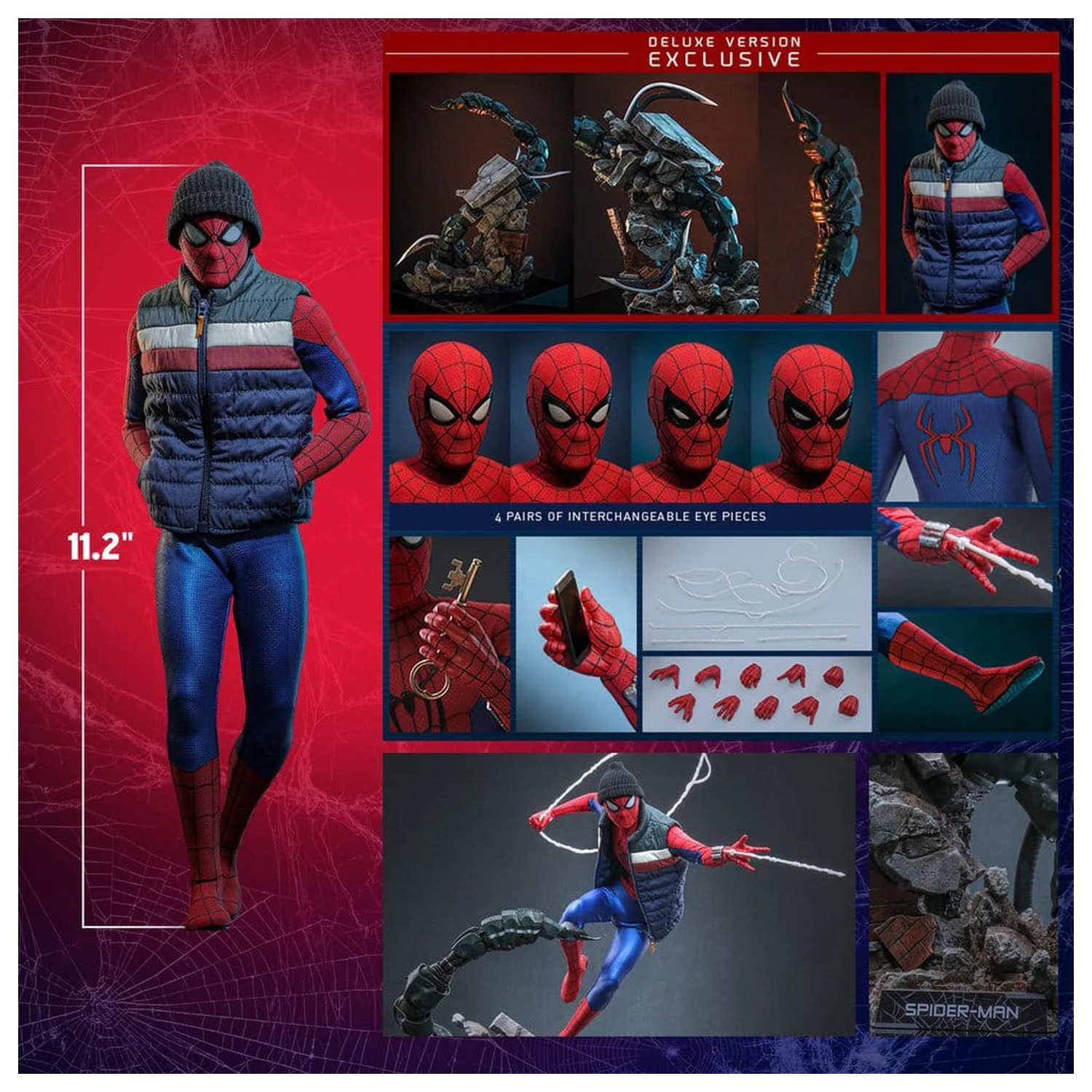 Marvel Spider-Man: Brand New Day akční figurka 1/6 Spider-Man (Deluxe Version) 29 cm fotografii produktu