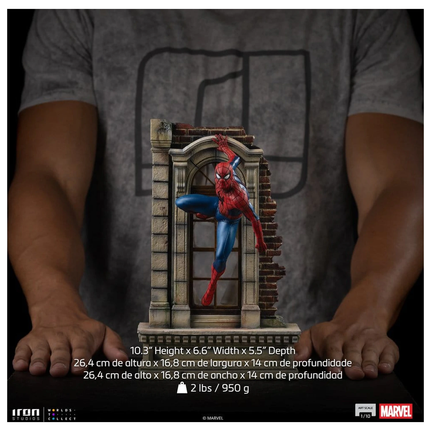 Marvel Spider-Man Brand New Day Art Scale socha 1/10 Spider-Man 26 cm fotografii produktu