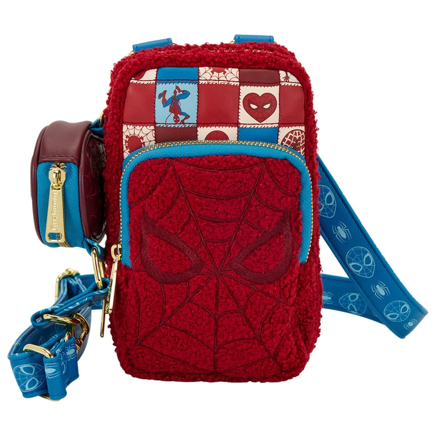 Marvel by Loungefly crossbody kabelka s kapsou na mince na mobilní telefon Spider-Man fotografii produktu